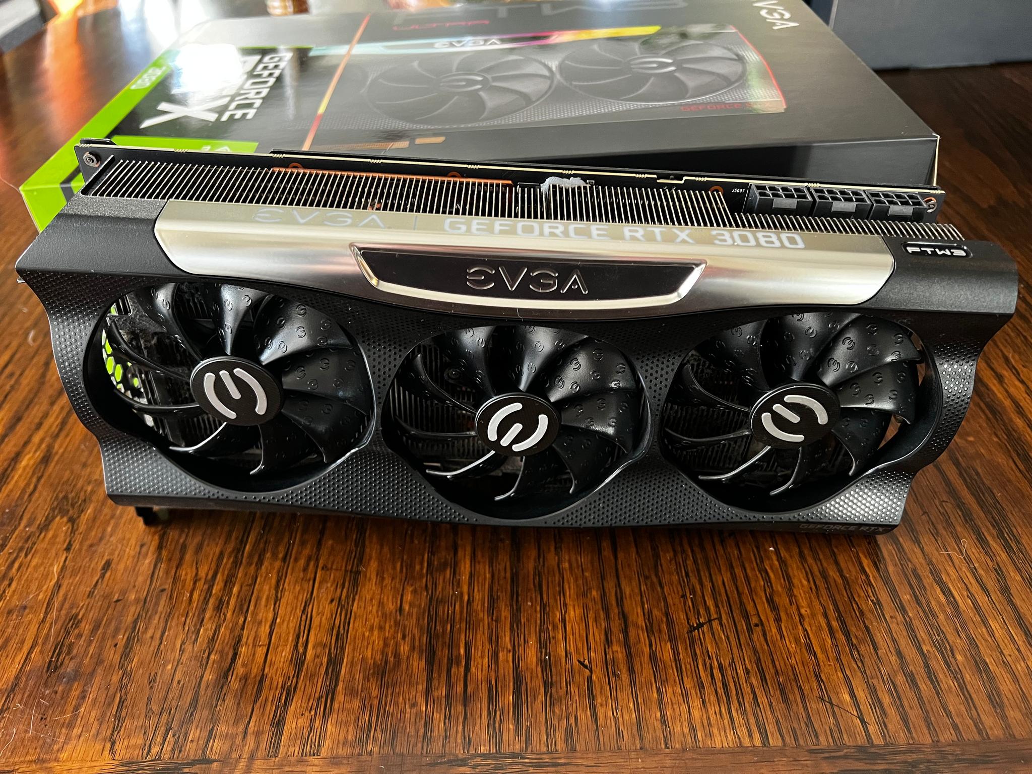 EVGA GeForce RTX 3080 FTW3 ULTRA GAMING 10GB GDDR6X Graphics Card Nvidia GeForce