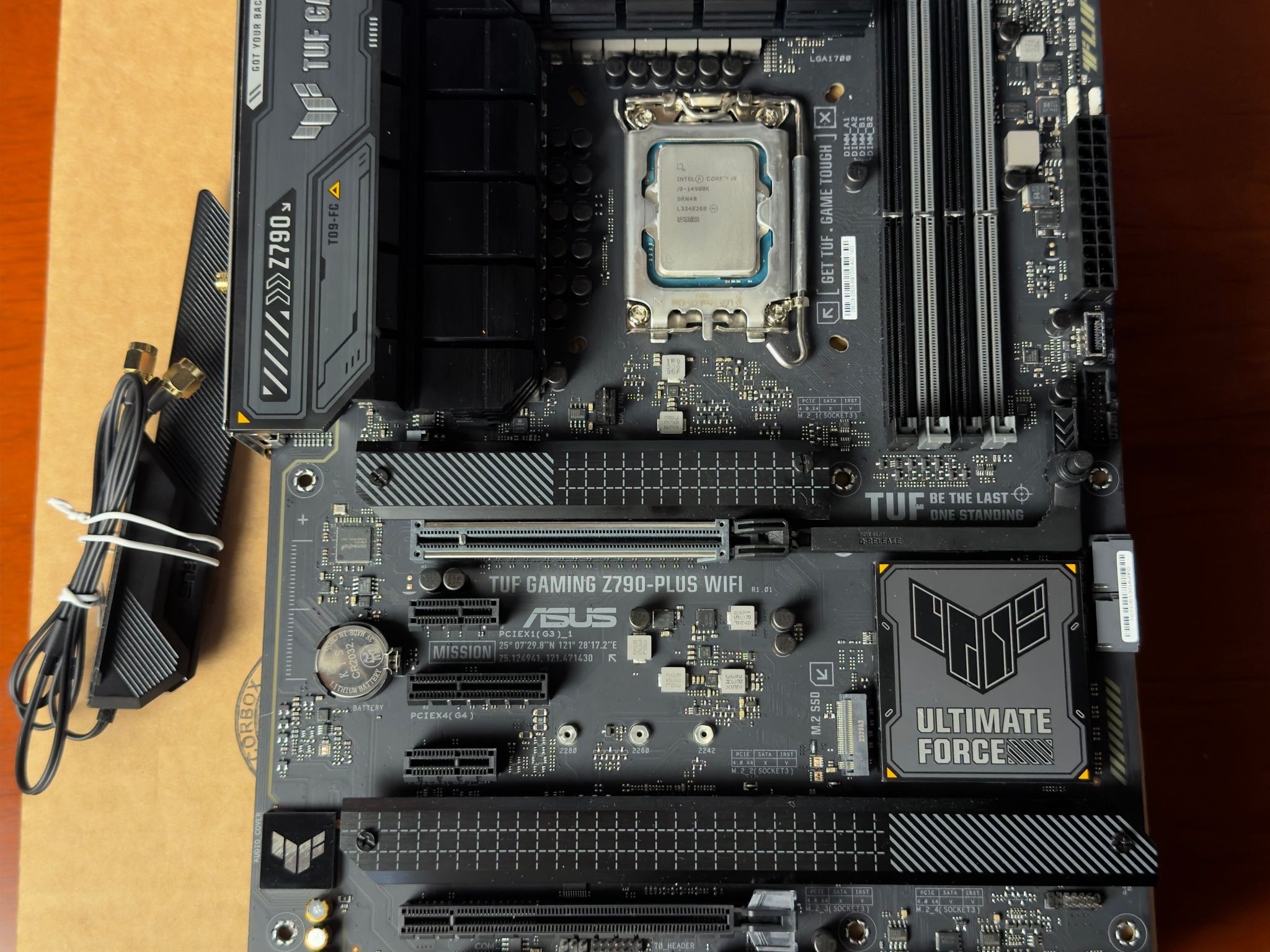 14900k + Asus Tuf Gaming Z790 Plus WiFi