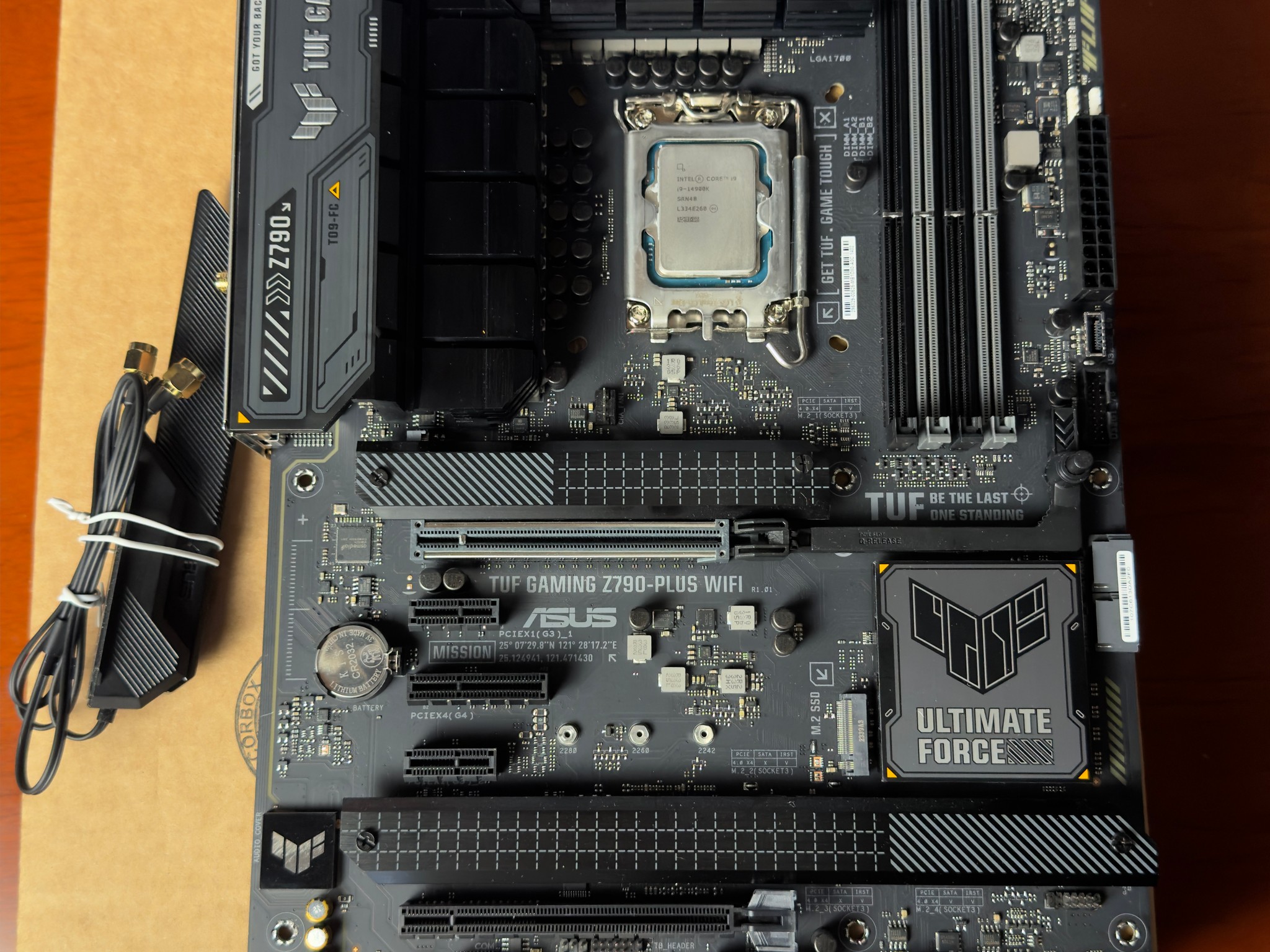 14900k + Asus Tuf Gaming Z790 Plus WiFi