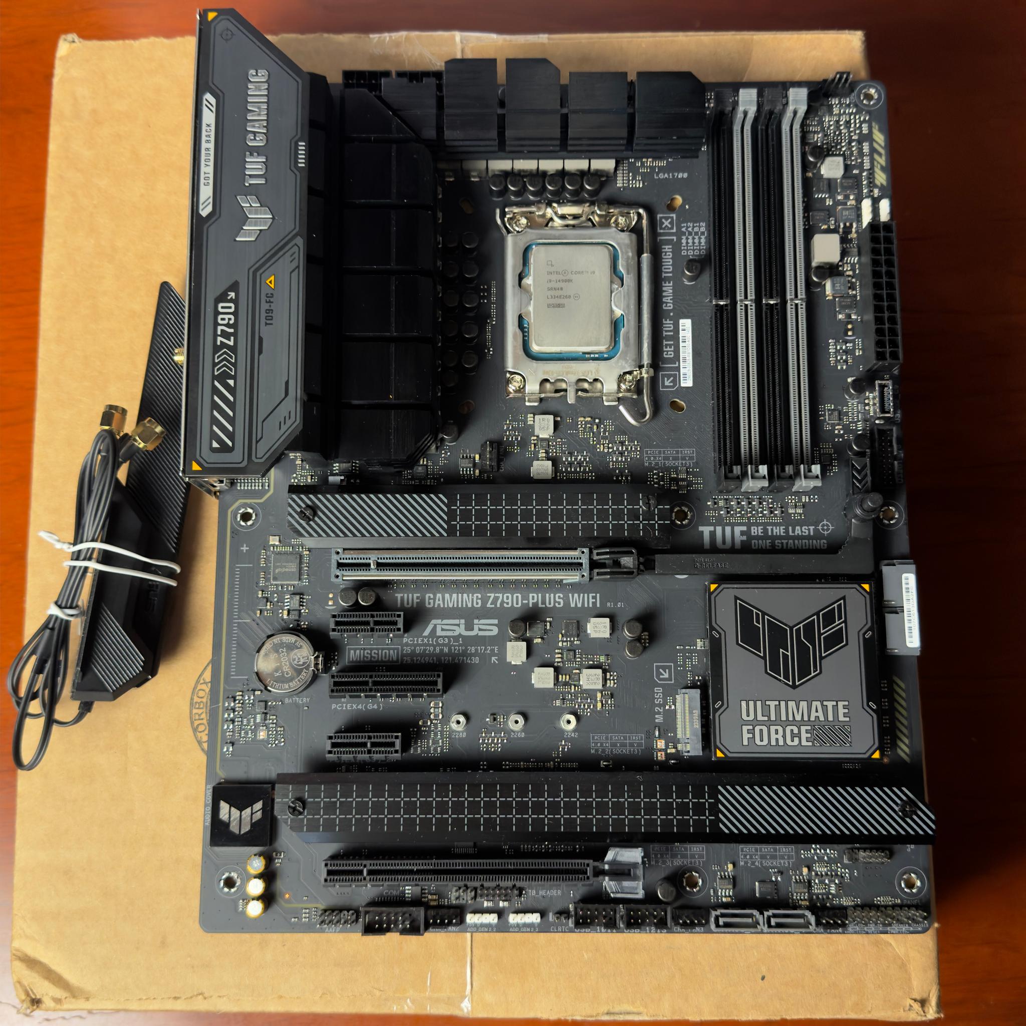 14900k + Asus Tuf Gaming Z790 Plus WiFi