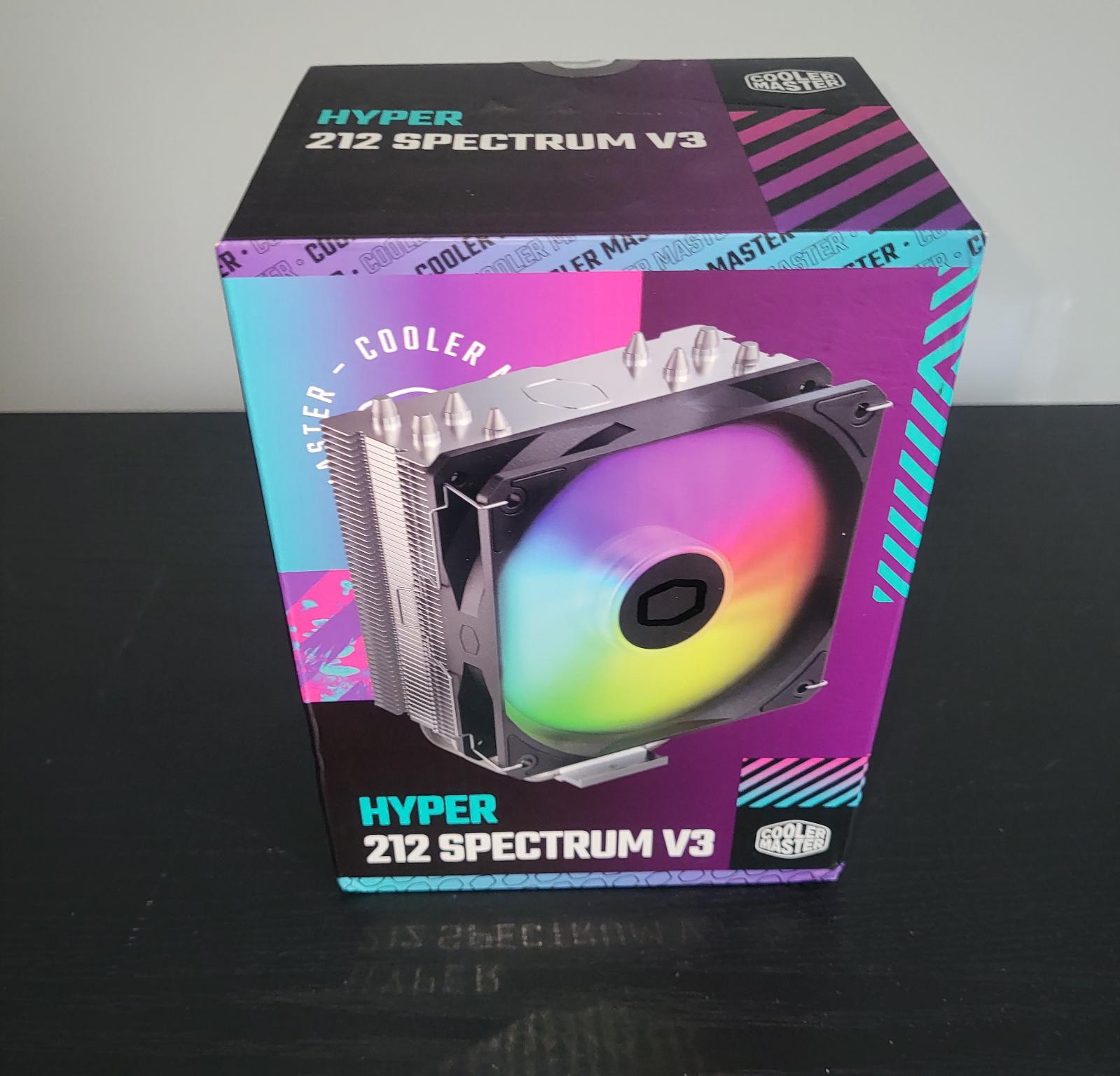 Hyper 212 Spectrum V3 CPU Air Cooler 120mm (152mm minimum clearance height)LGA1700