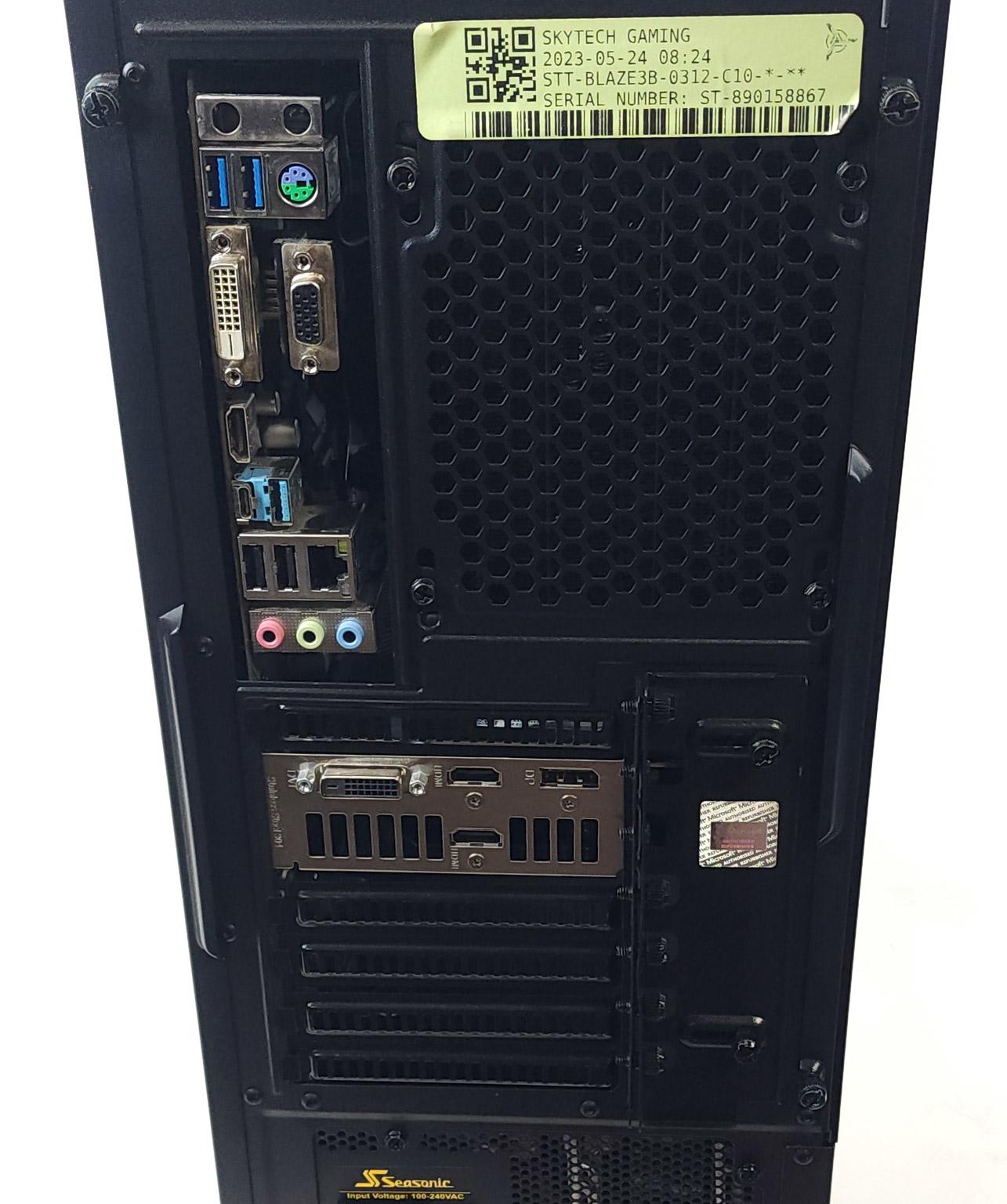 Gaming PC i5-9600k 16GB RAM 512GB SSD GTX 1660 6GB Windows 11 Computer