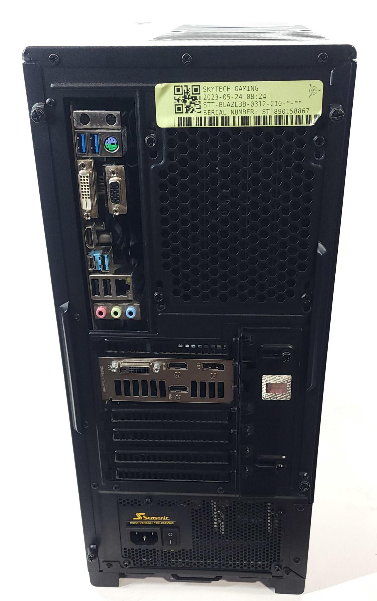 Gaming PC i5-9600k 16GB RAM 512GB SSD GTX 1660 6GB Windows 11 Computer