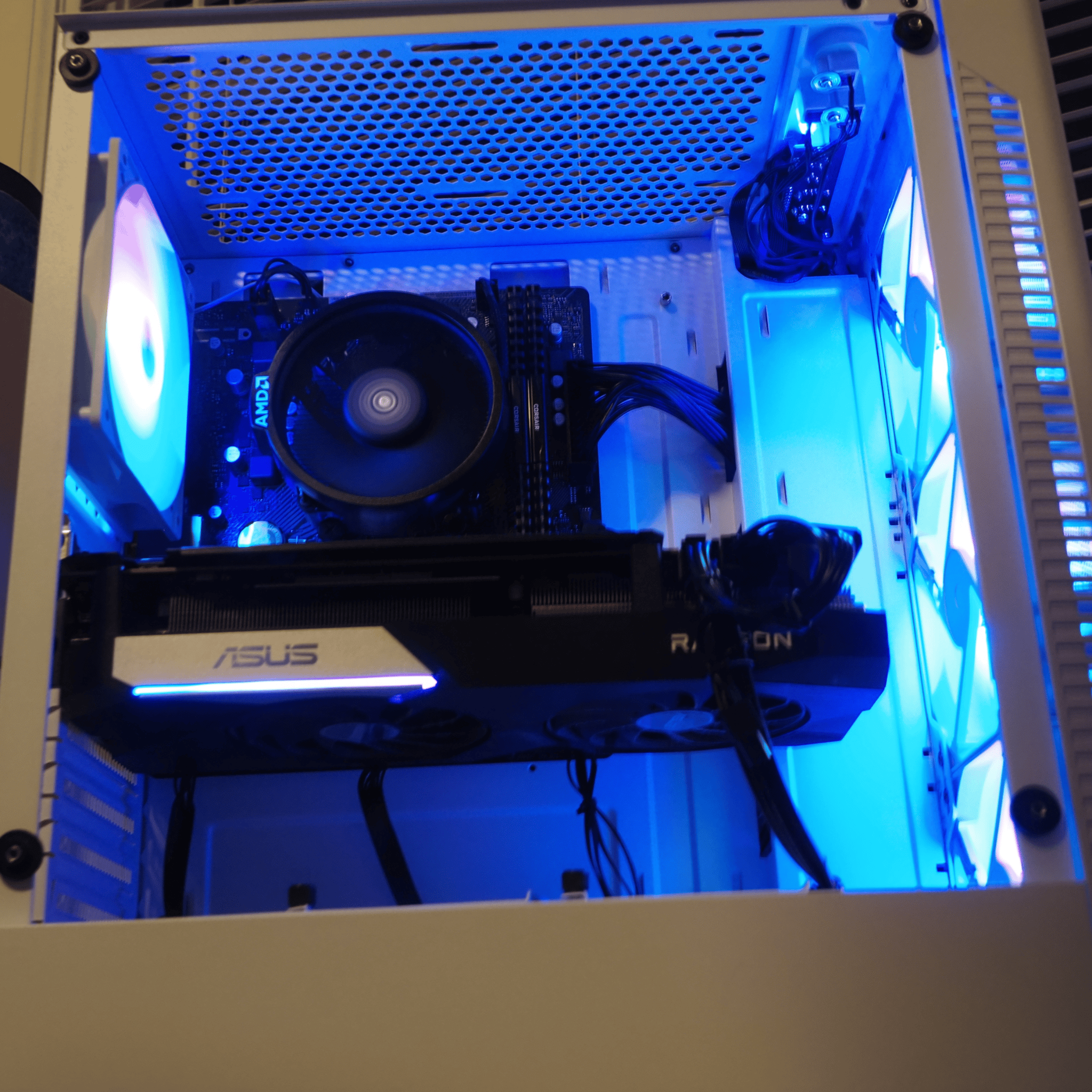🔥 White RX 6700 XT Gaming PC | Ryzen 5 5500 | High FPS Fortnite / Warzone | 1440p Ready