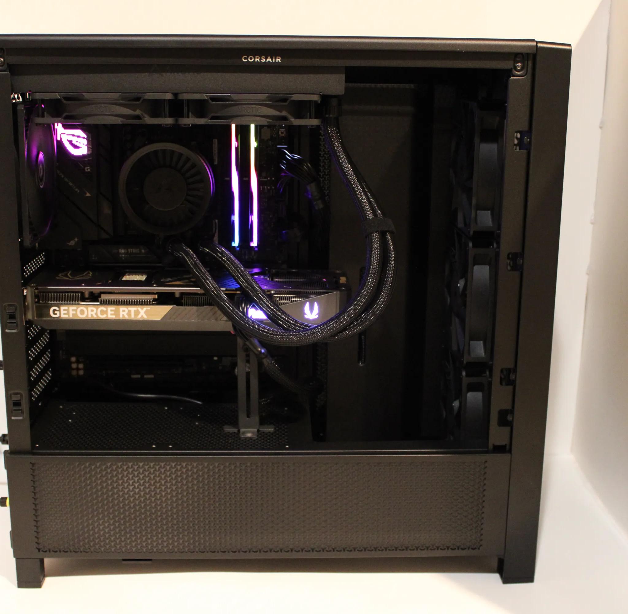 ON SALE ! RYZEN 7 7800X3D and RTX 5070 TI BLACKED OUT BUILD