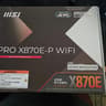 MSI PRO X870E-P WiFi 7 AMD Ryzen AM5 ATX Motherboard - USB 4.0, PCIe 5.0, NEW!