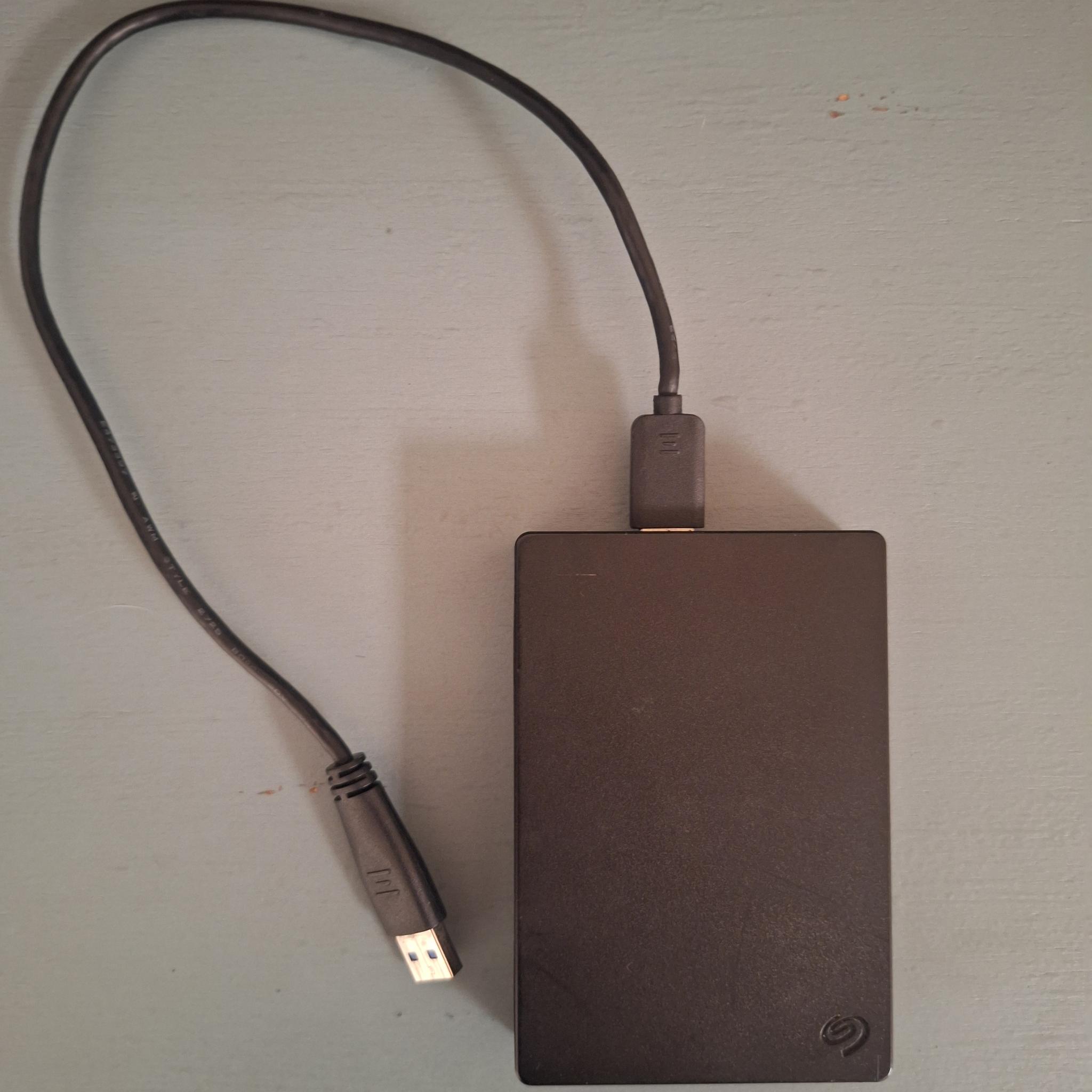 Seagate External 4TB HDD- Like New!