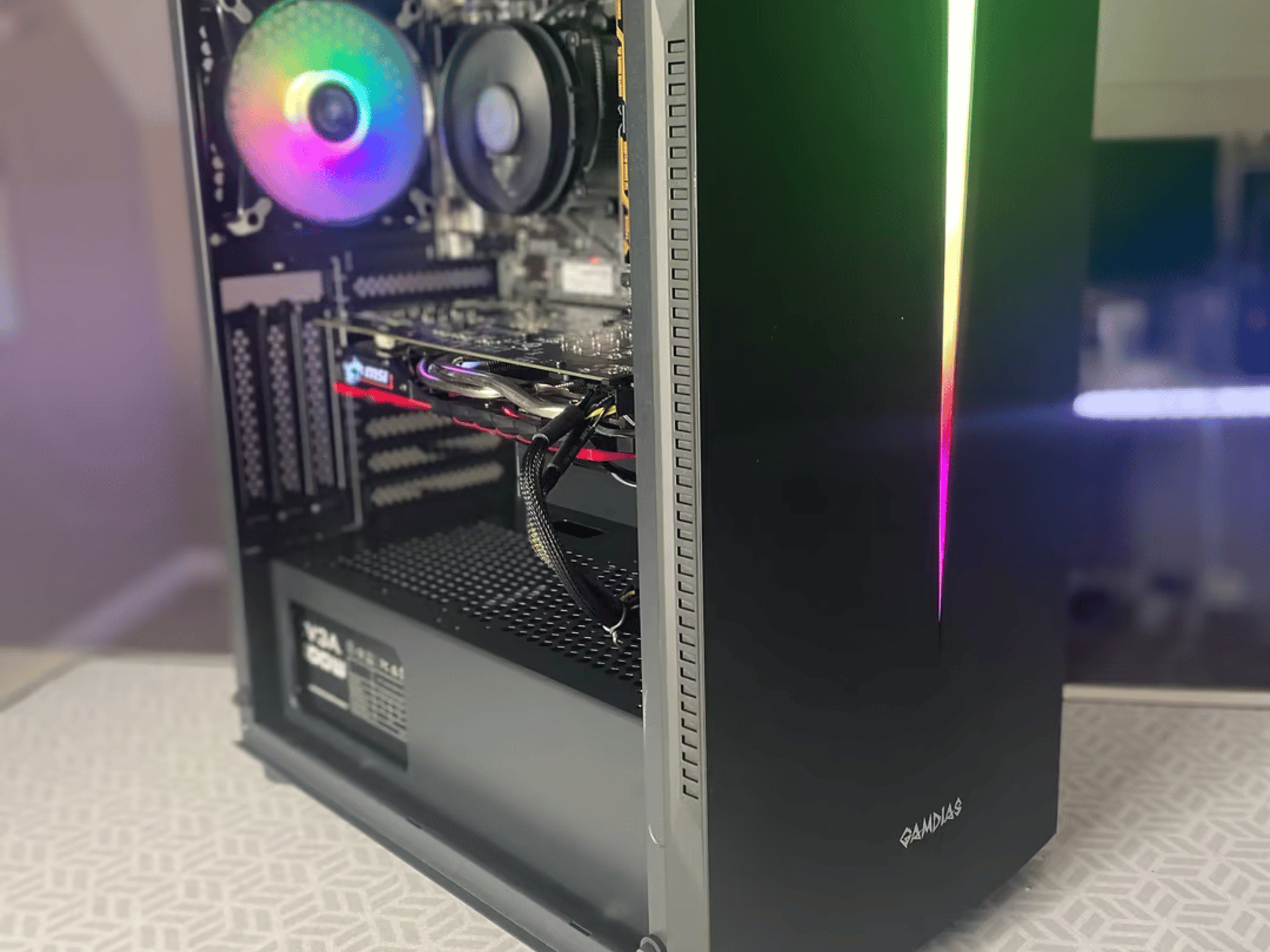 “Aether” | Ryzen 5 RX470 4GB Budget RGB Gaming PC