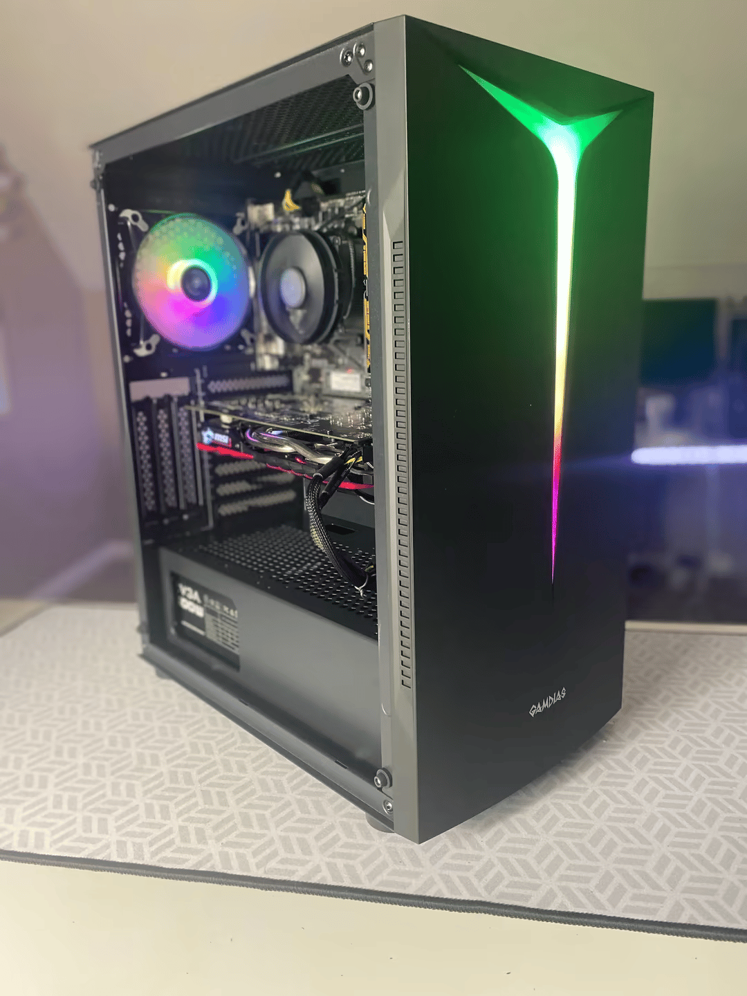 “Aether” | Ryzen 5 RX470 4GB Budget RGB Gaming PC