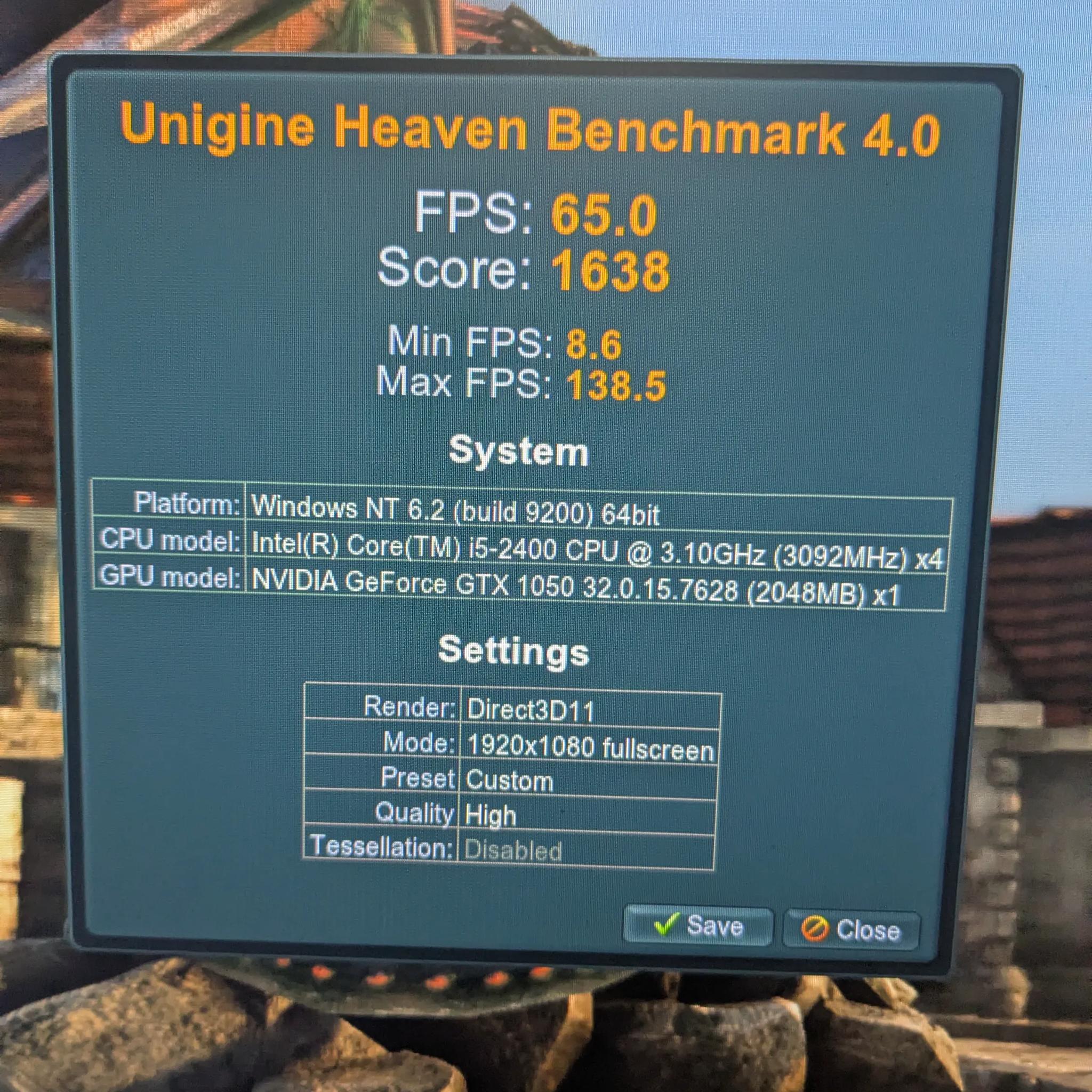 Budget Gamer | i5-2400, 16GB RAM, 480GB SSD, GTX 1050 2GB, Win10, WiFi