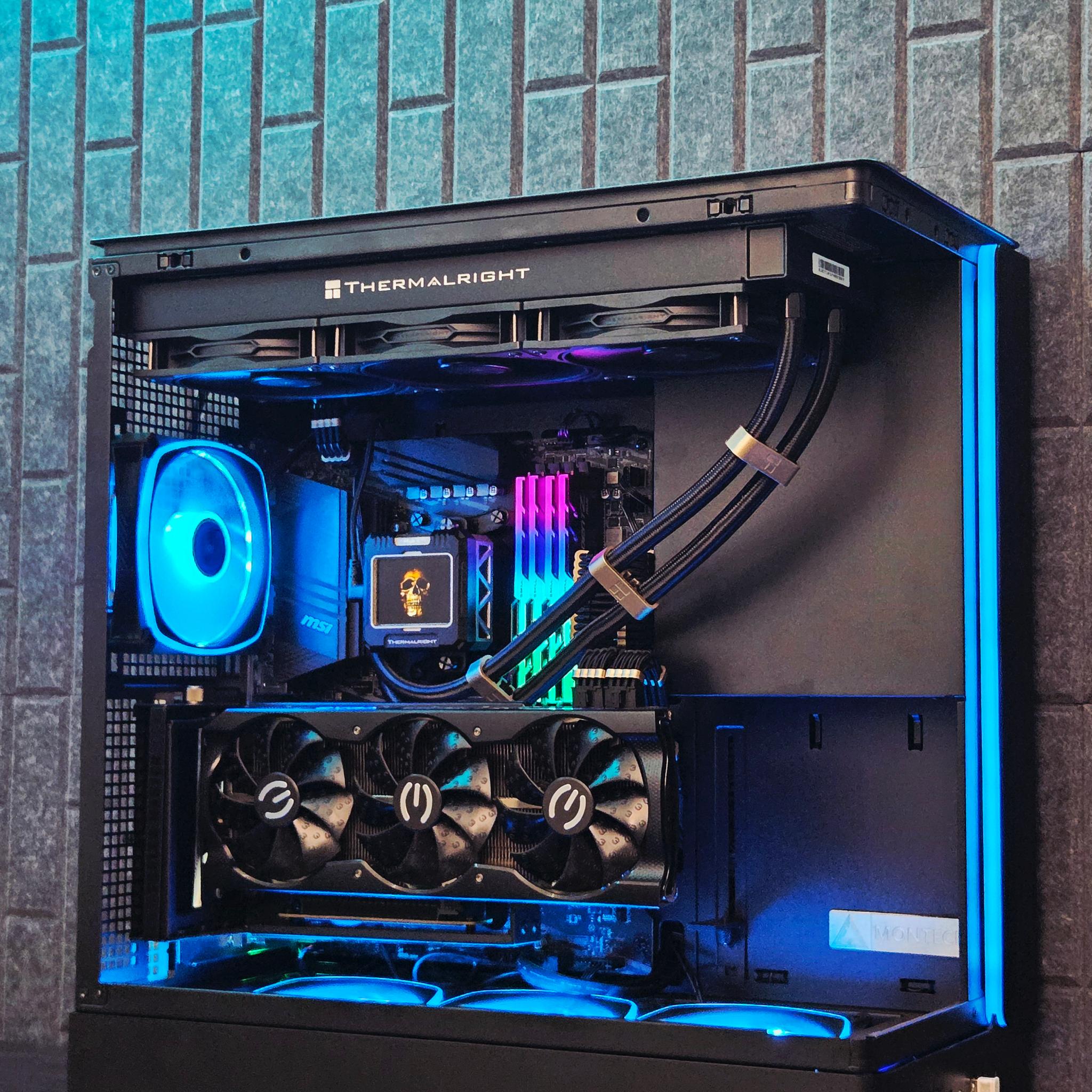 King Midas 👑| RTX 3080 | Ryzen 5600x | 32GB RAM | Custom Gold Parts