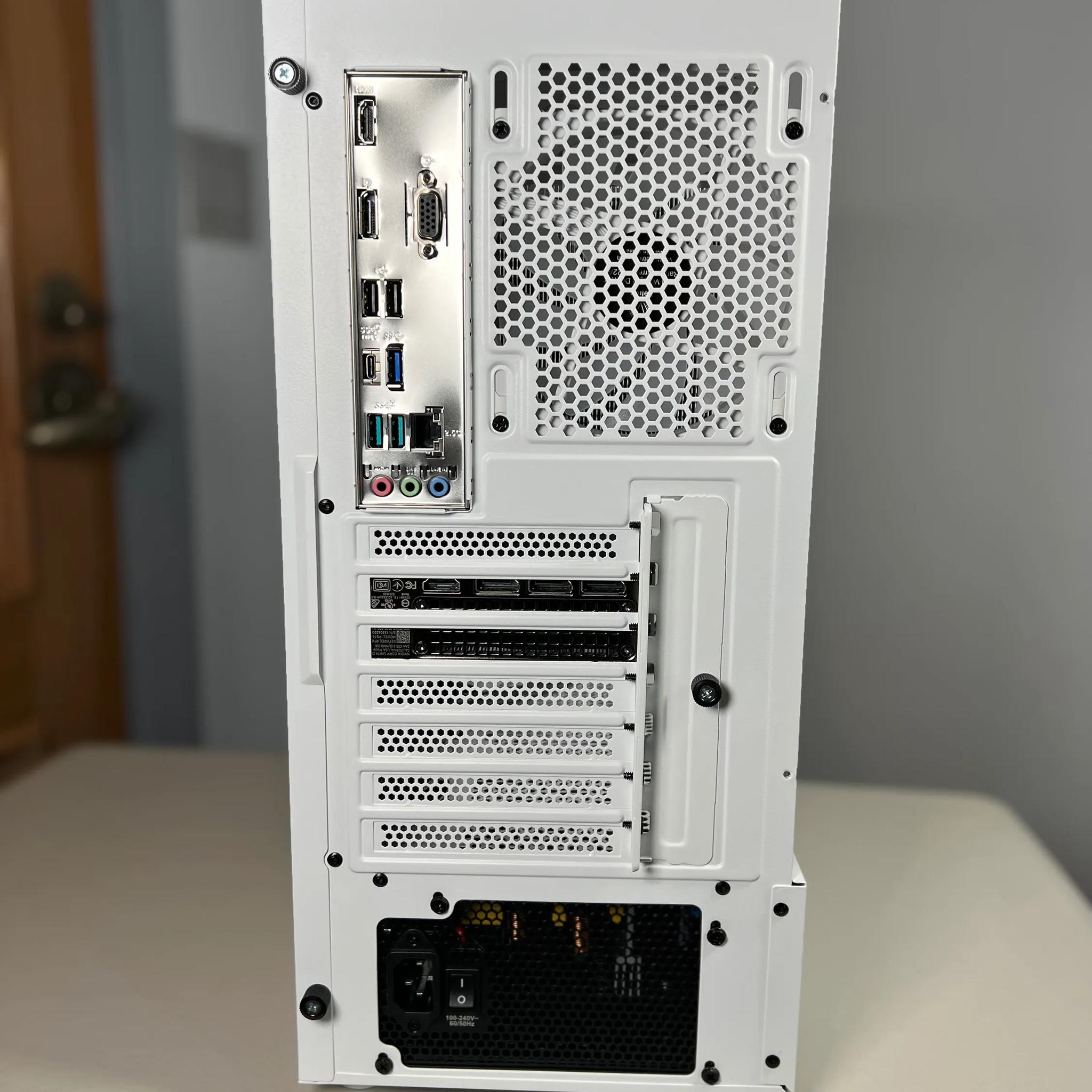 Mid Range White Gaming PC (i5-12400 + RTX 3060Ti)