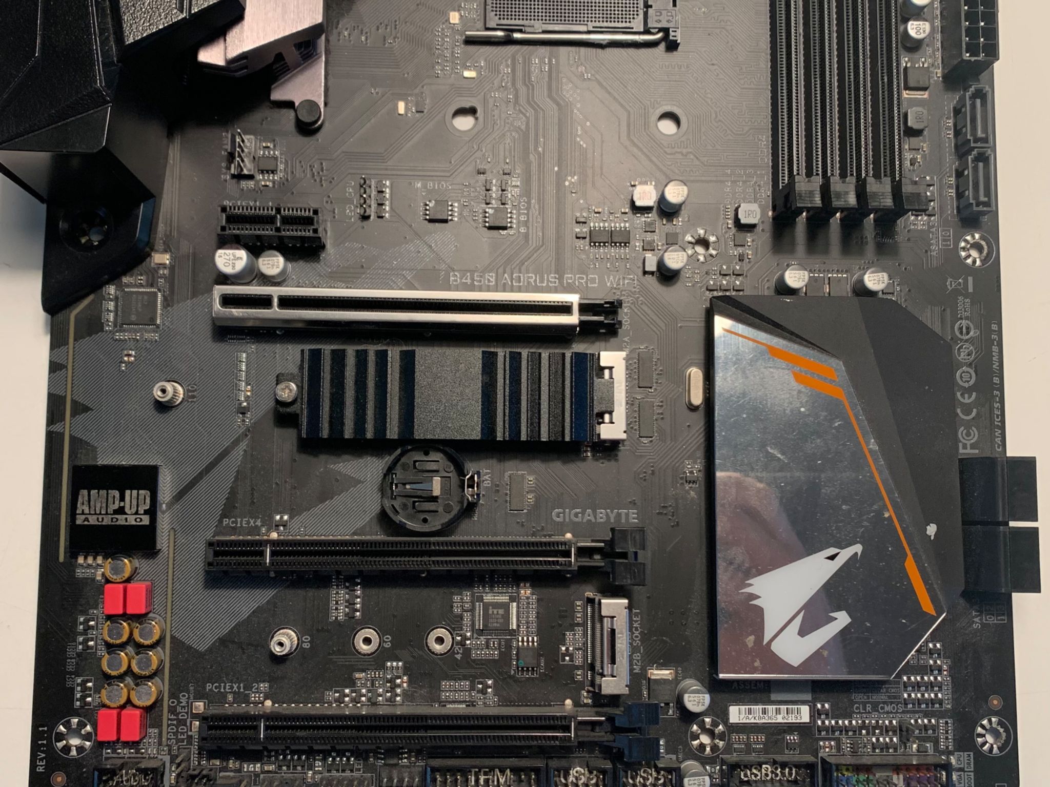 2 B450 Motherboards - FOR PARTS!!!