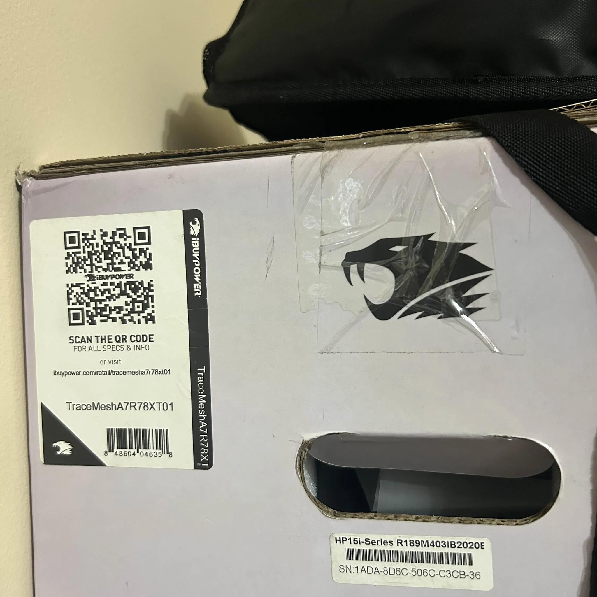 BNIB iBuyPower AMD Ryzen 7 7700 - AMD Radeon RX 7800XT 16GB- 32GB DDR5 RAM - 2TB NVMe SSD