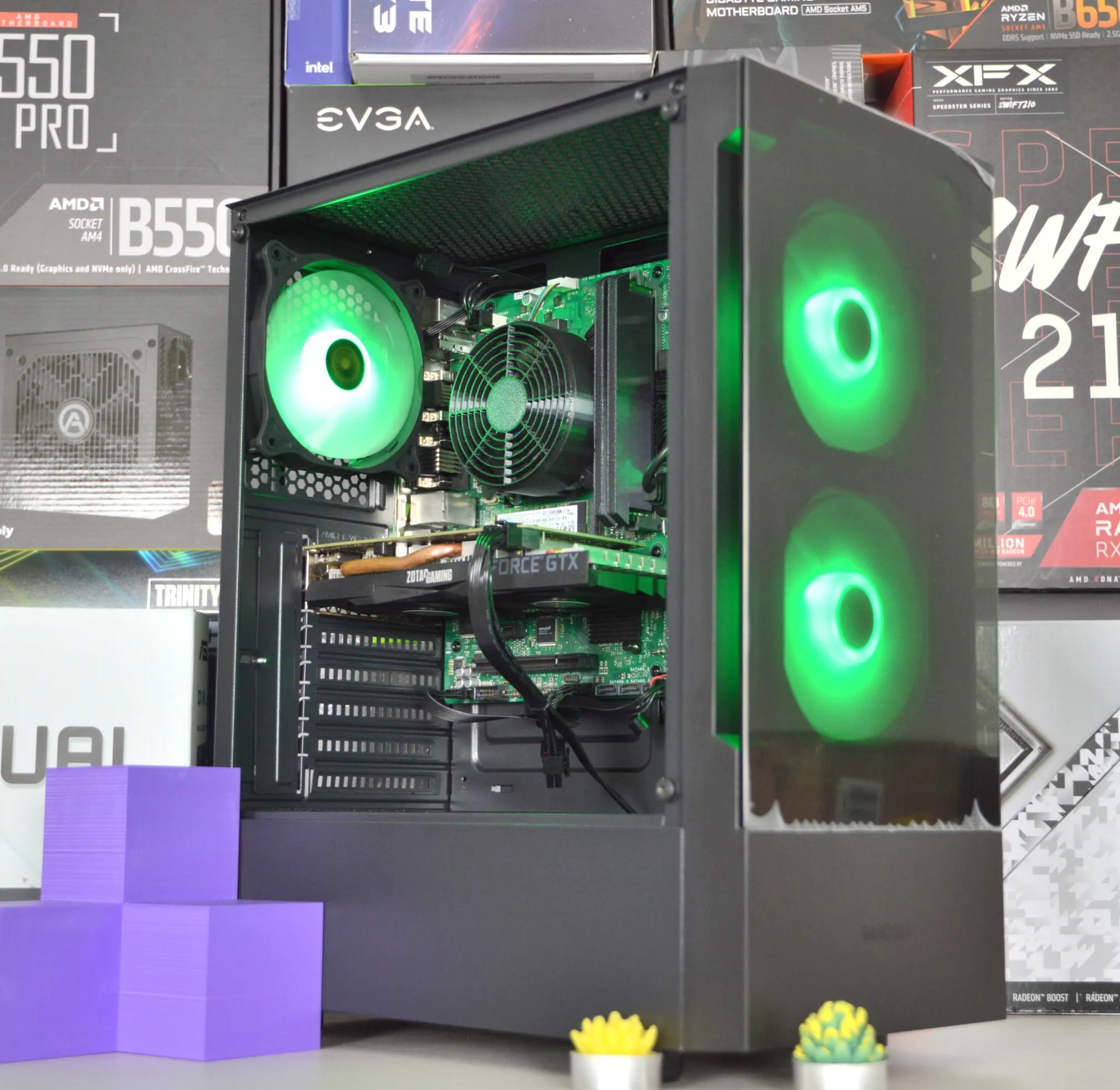 🟩⬛| GTX 1660 6GB | INTEL i5-8400 | 16GB DDR4 RAM | 512 GB NVME SSD | Emerald of Darkness |