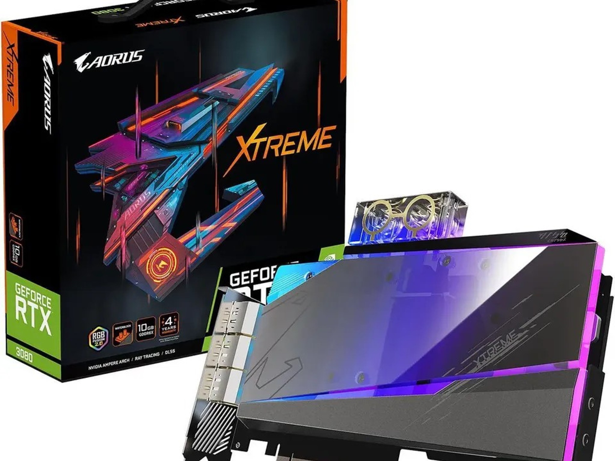Gigabyte AORUS GeForce RTX 3080 XTREME WATERFORCE 10G