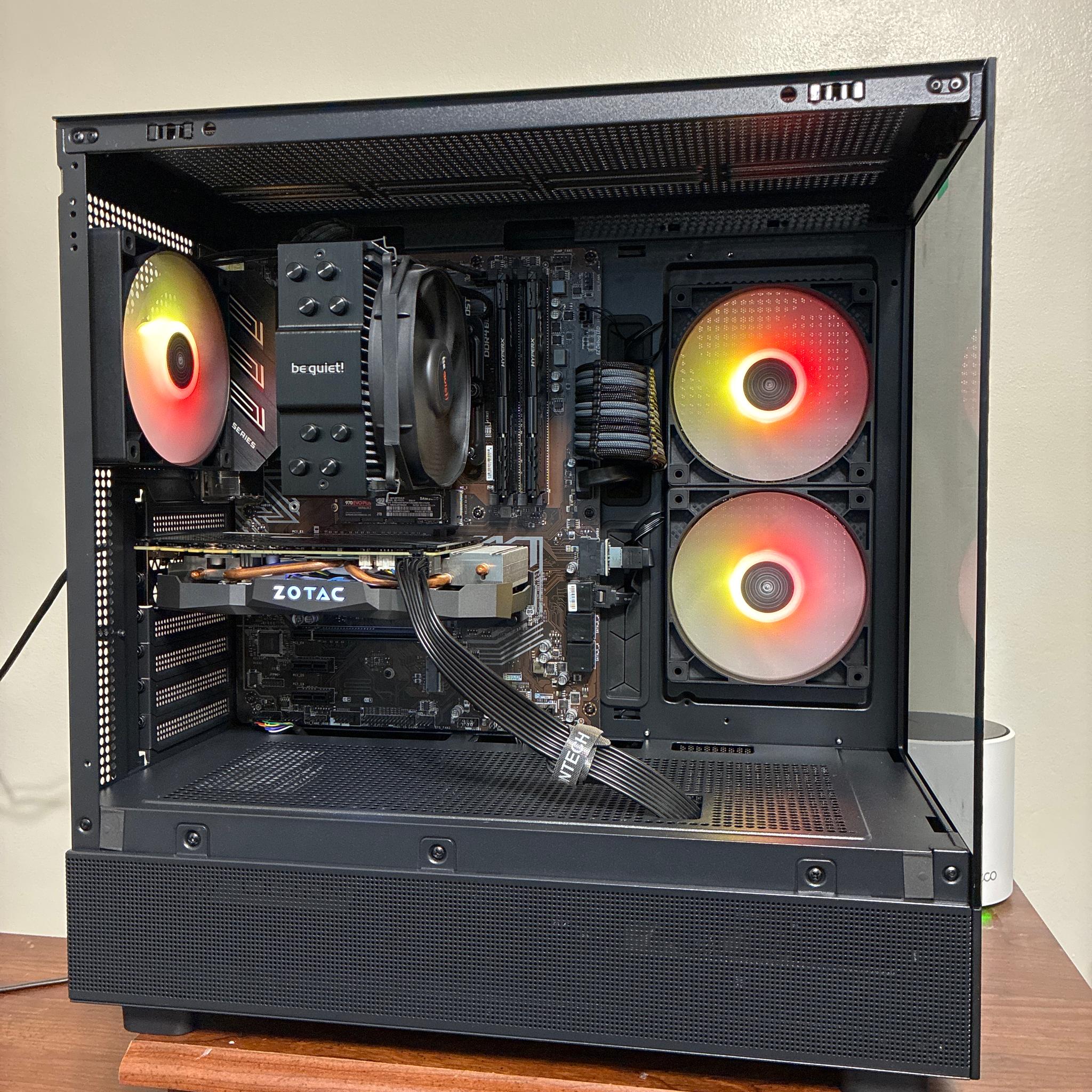 GTX 1080 | Intel I7 9700k | 32gb DDR4 3200 | 2.5 TB SSD