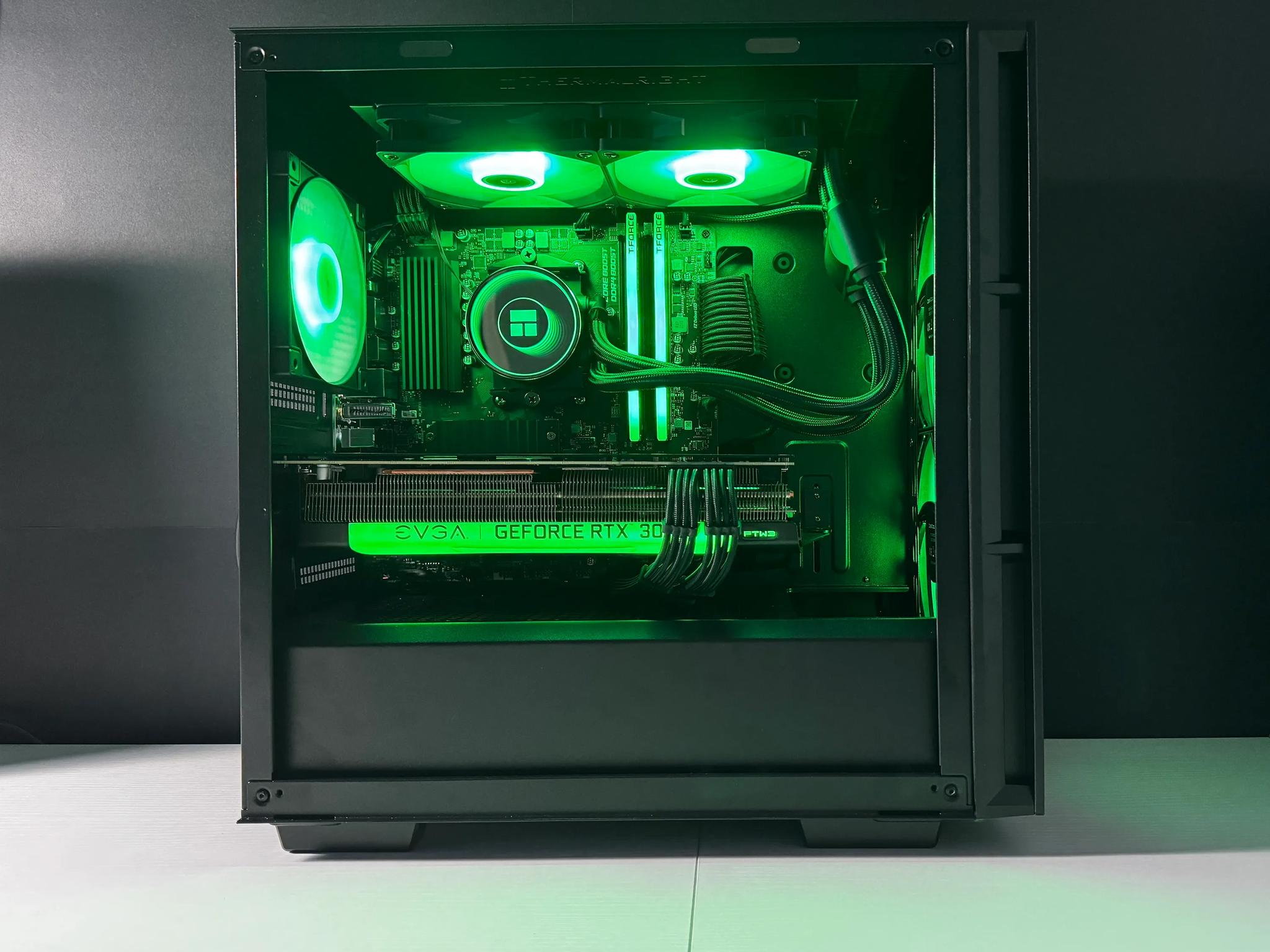 🟢EMERALD🟢 Gaming PC | AMD Ryzen 5 5600x | 16GB DDR4 | RTX 3070 | 1TB m.2 SSD | Win11 PRO | Wi-Fi