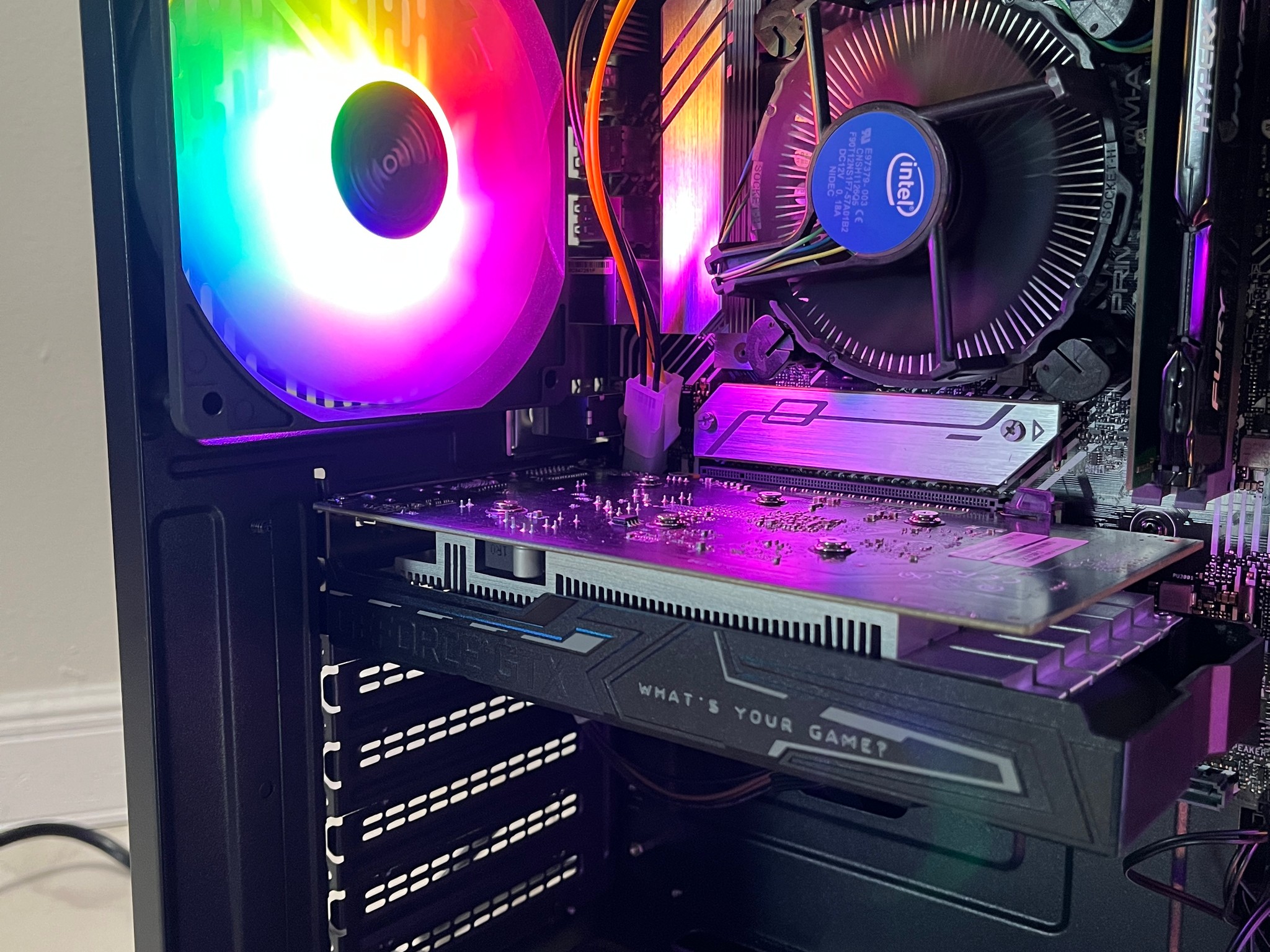 NVIDIA GTX 1650, Intel Core i3-10100, 12GB RAM, 870GB Storage, Gaming PC w/ Wi-Fi & BT