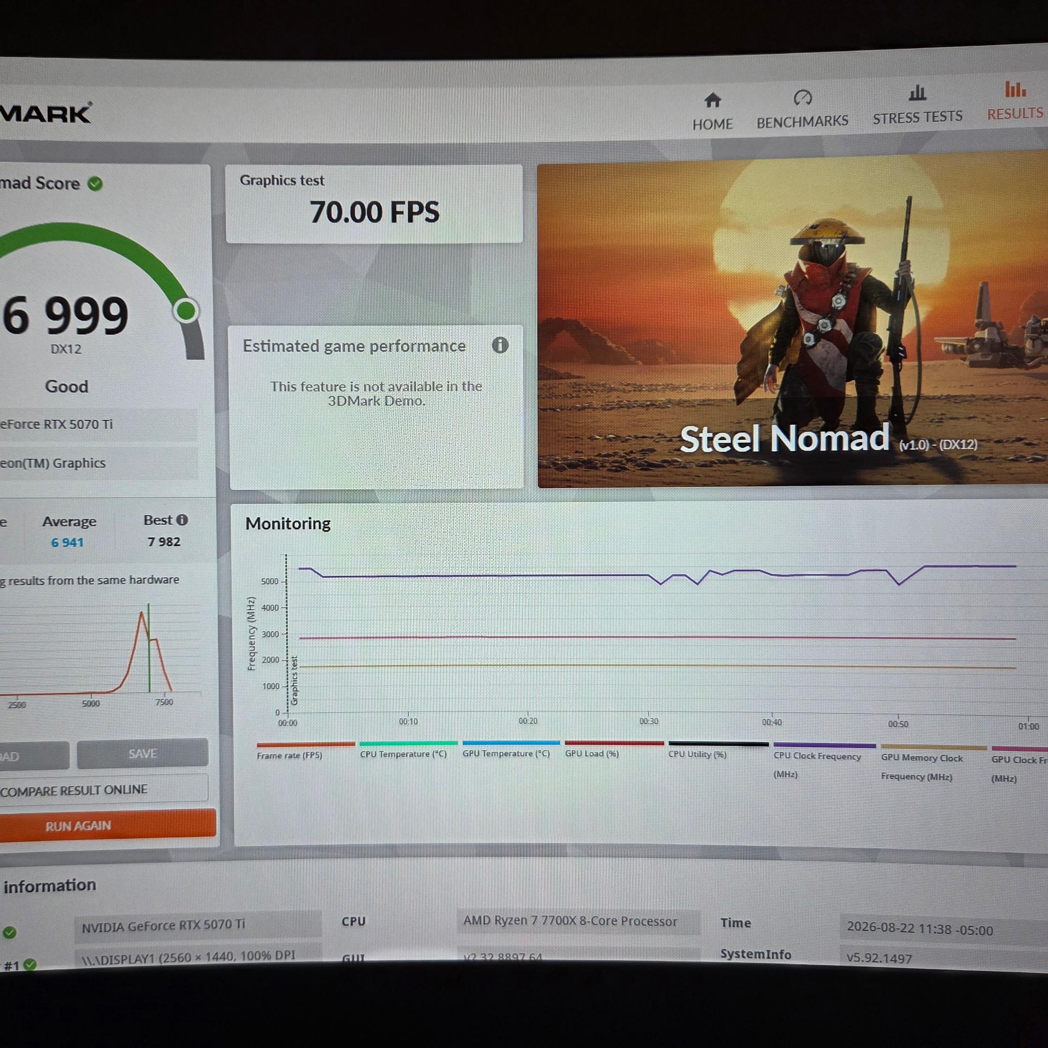 GeForce RTX 5070 Ti Custom Gaming PC - Ryzen 7 7700X