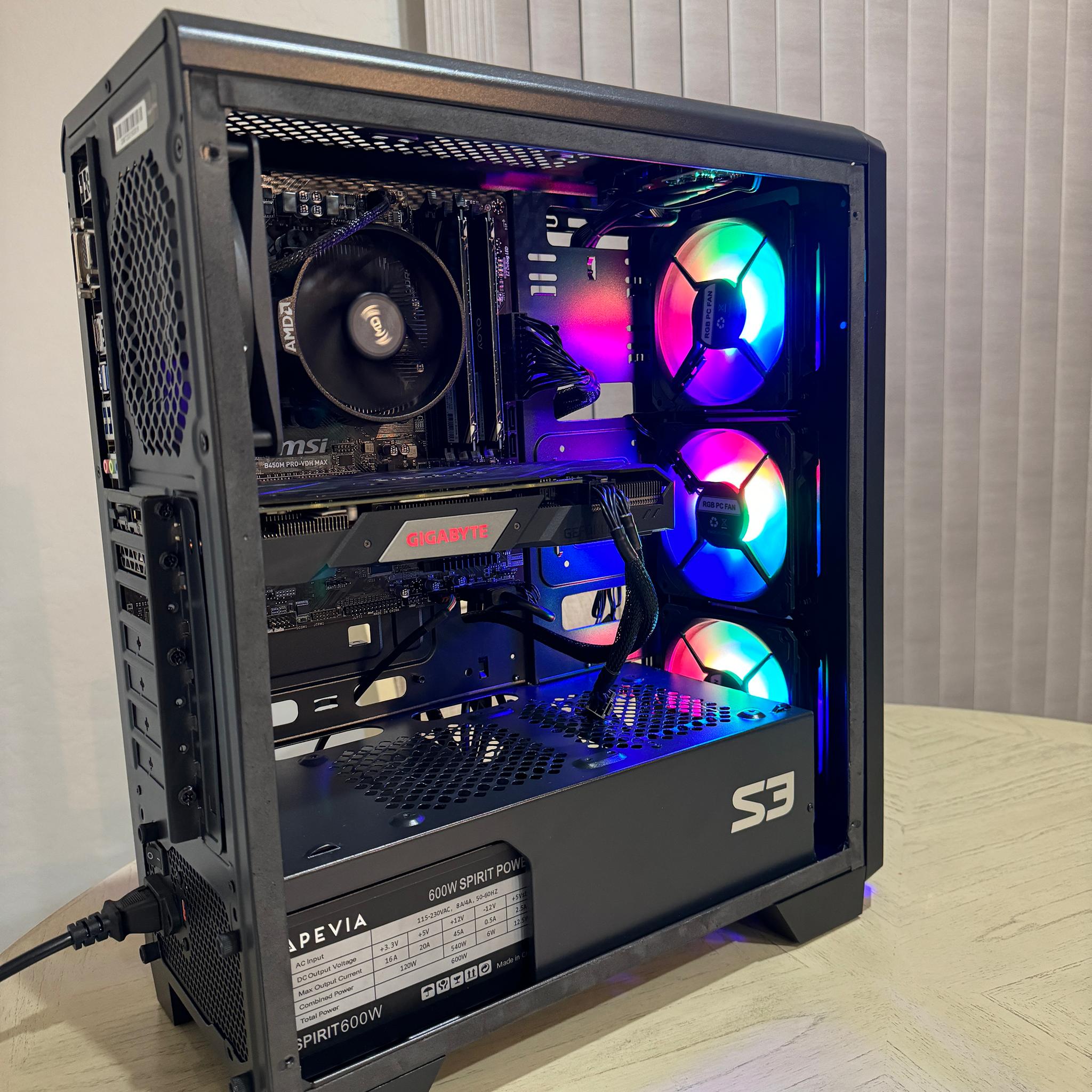 🔥Awesome performance pc🔥- Ryzen 5 / GeForce GTX 1660 Super OC/ 16 GB DDr4 / 1TB SSD