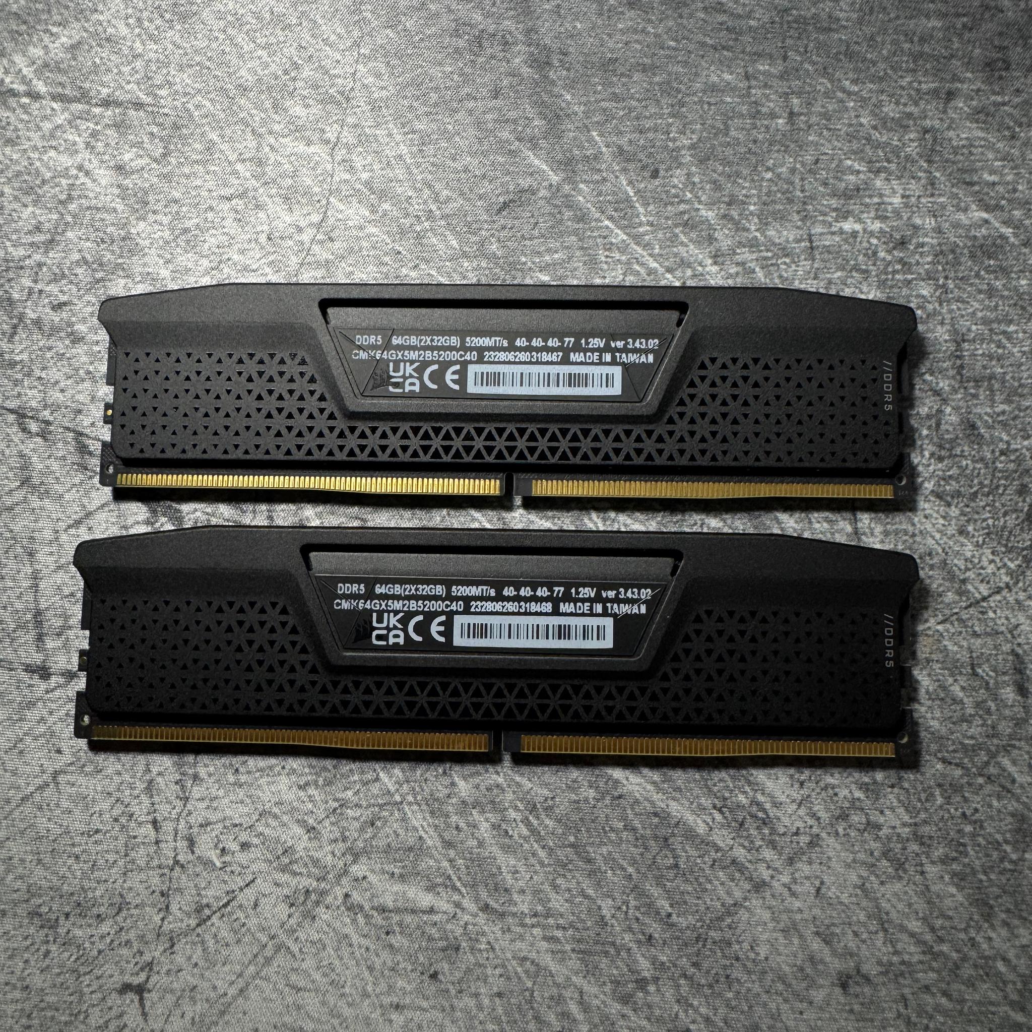 DDR5 64GB (2x32) 5200MHz Small Form Factor