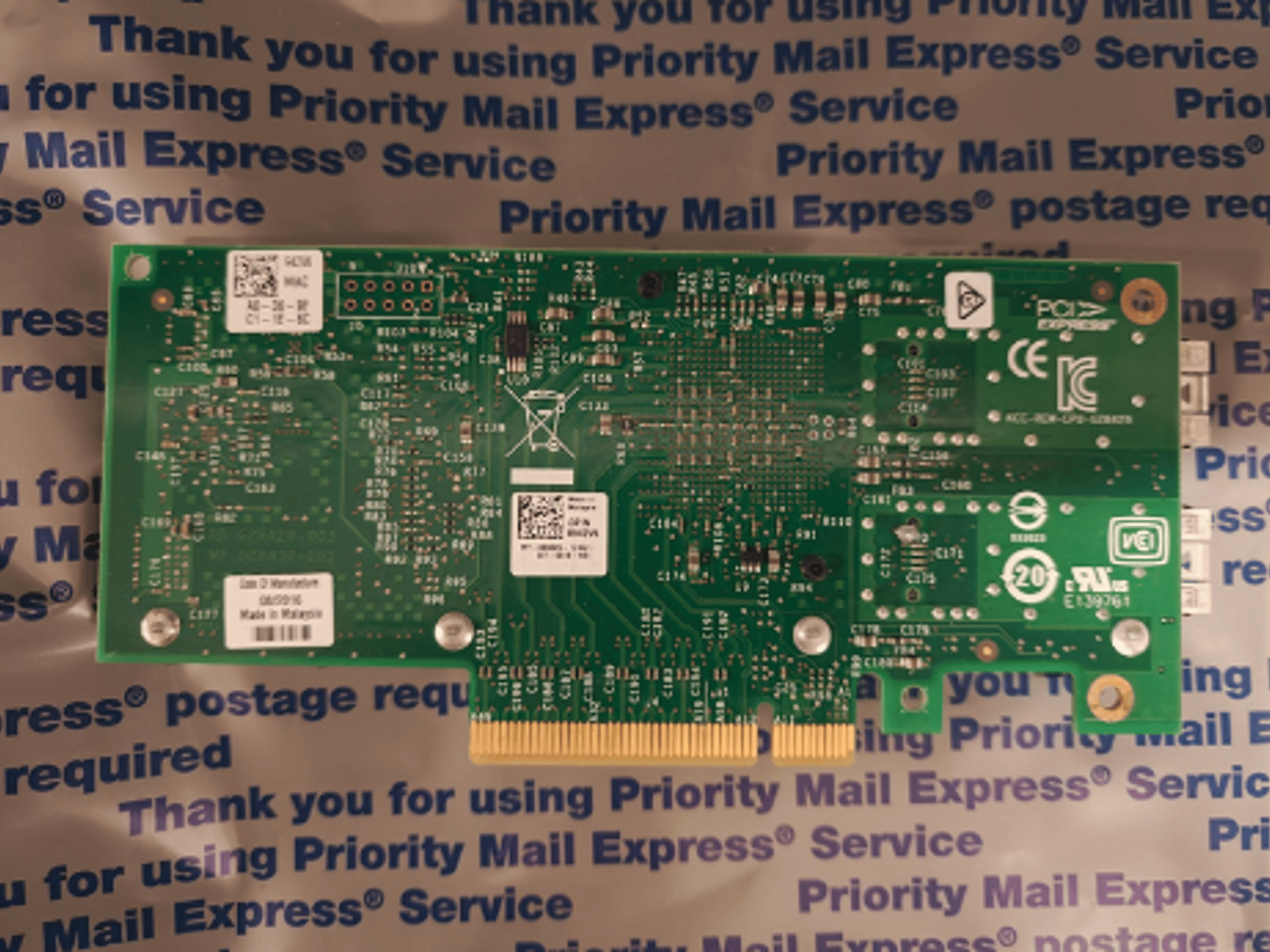 Intel X250-DA2 Dual-Port 10Gb Ethernet + SFP + Server Adapter