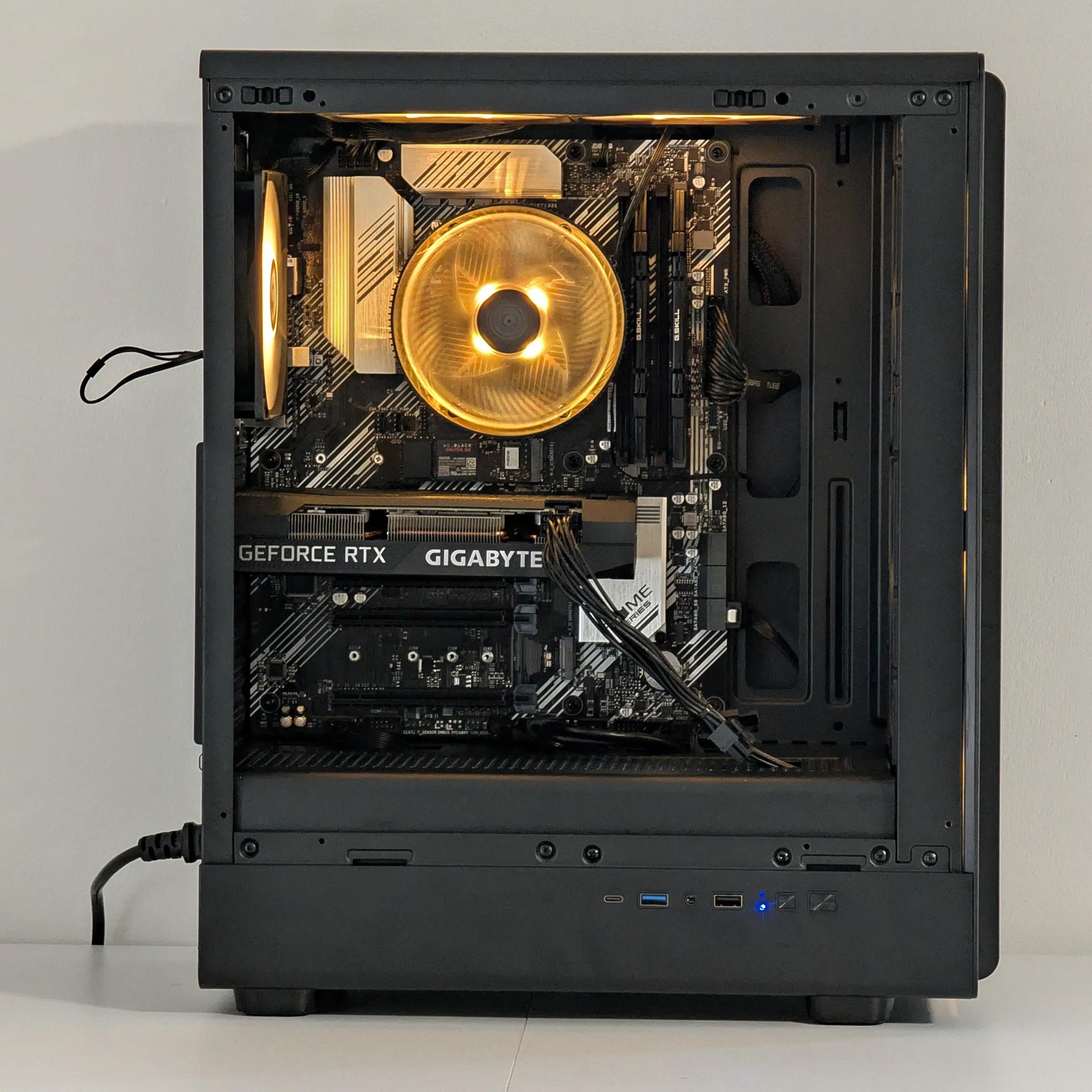 Ryzen 5 5600X + RTX 3060 12GB Gaming PC | 16GB RAM, 500GB SSD + 1TB HDD, Wi-Fi, Windows 11