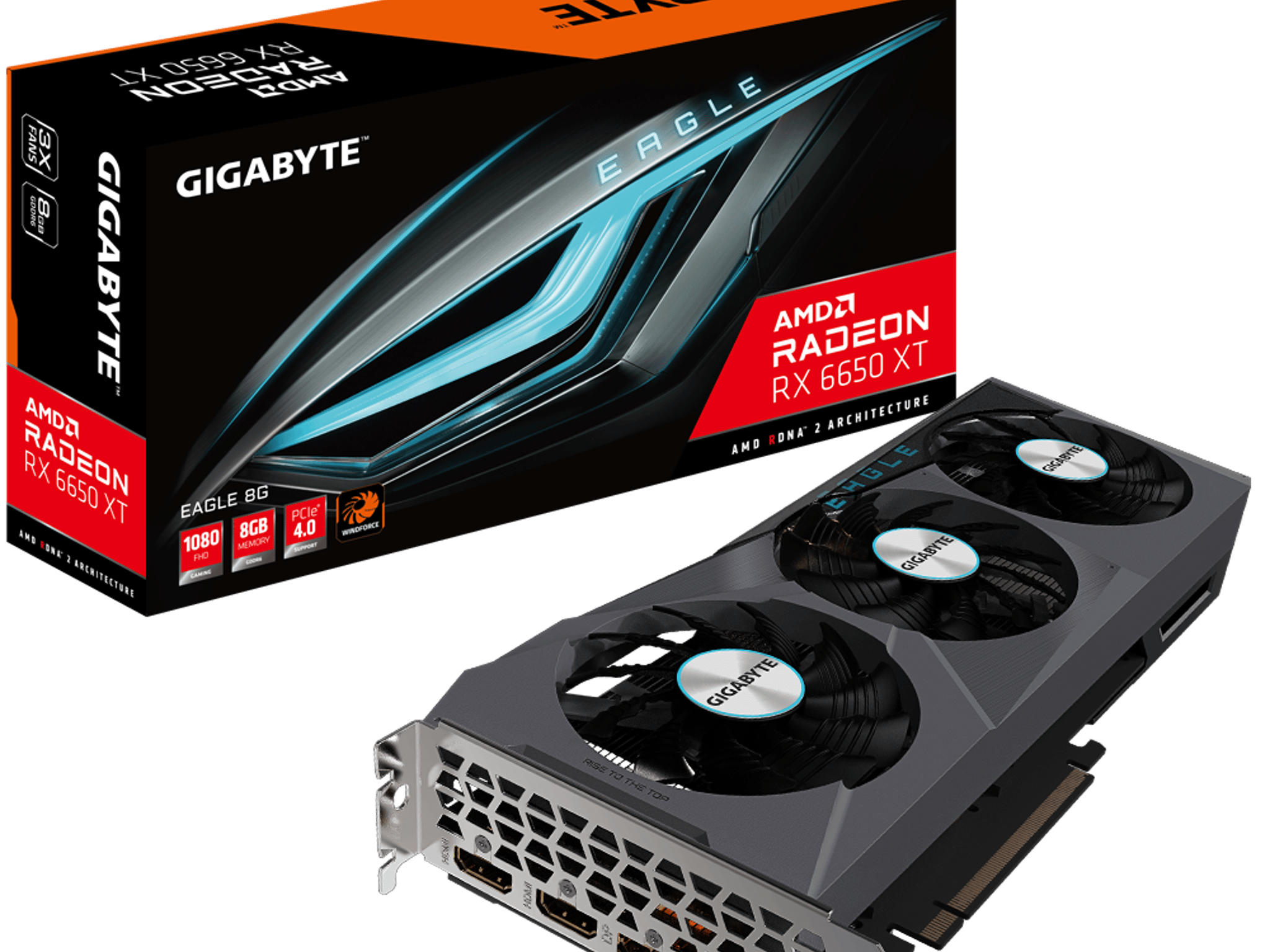 Gigabyte Radeon RX 6650 XT Eagle 8GB Graphics Card