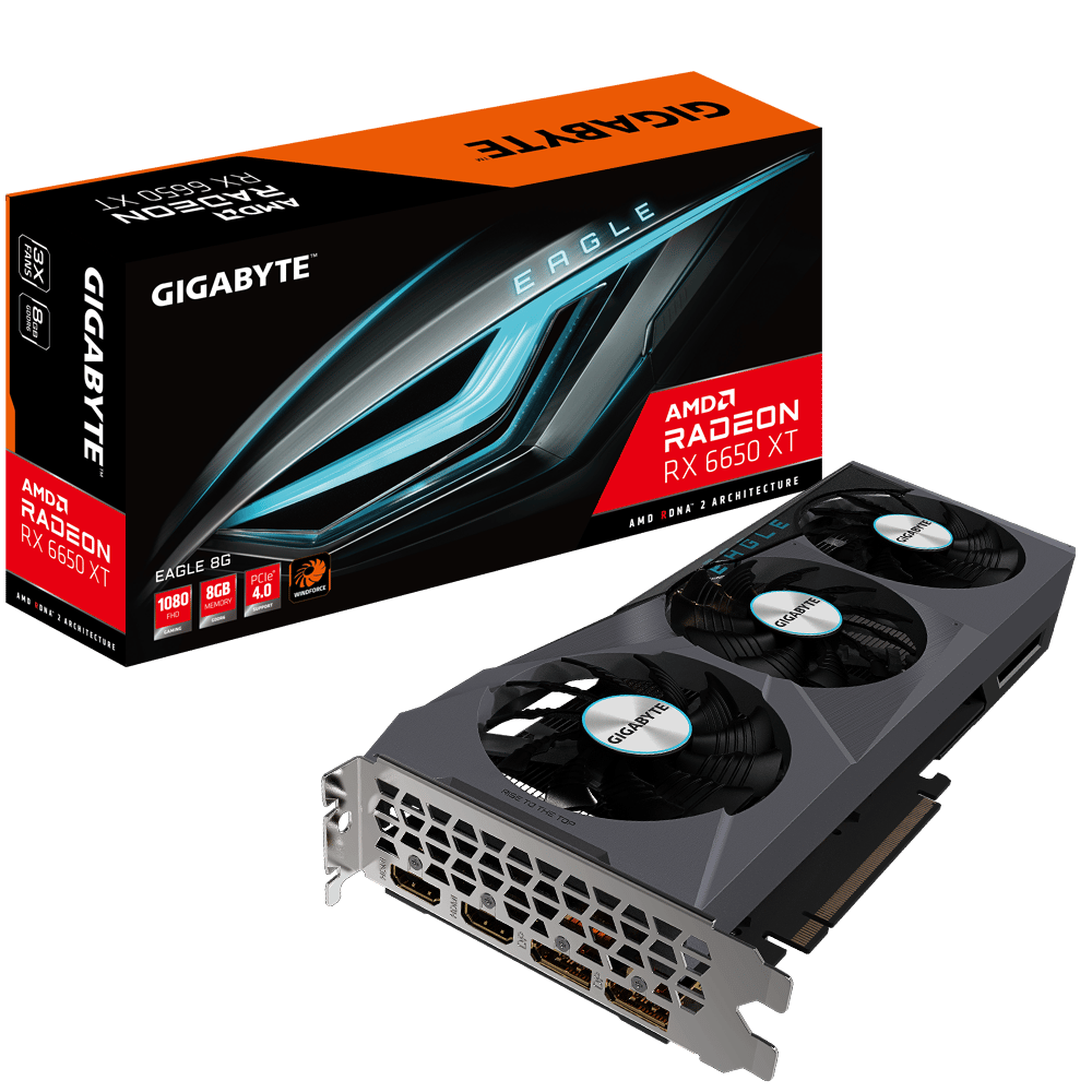 Gigabyte Radeon RX 6650 XT Eagle 8GB Graphics Card