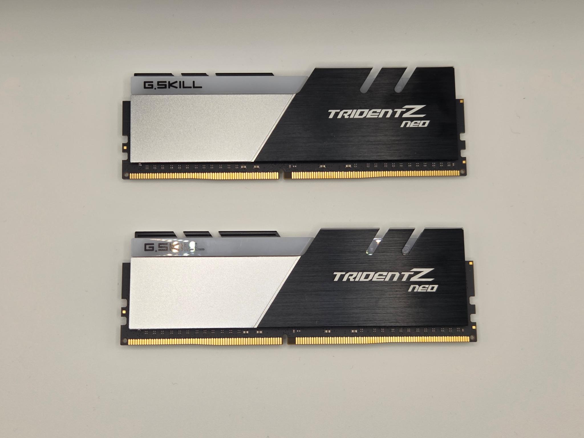 G.Skill TridentZ CL18 DDR4-3600 64gb (32GBx2)