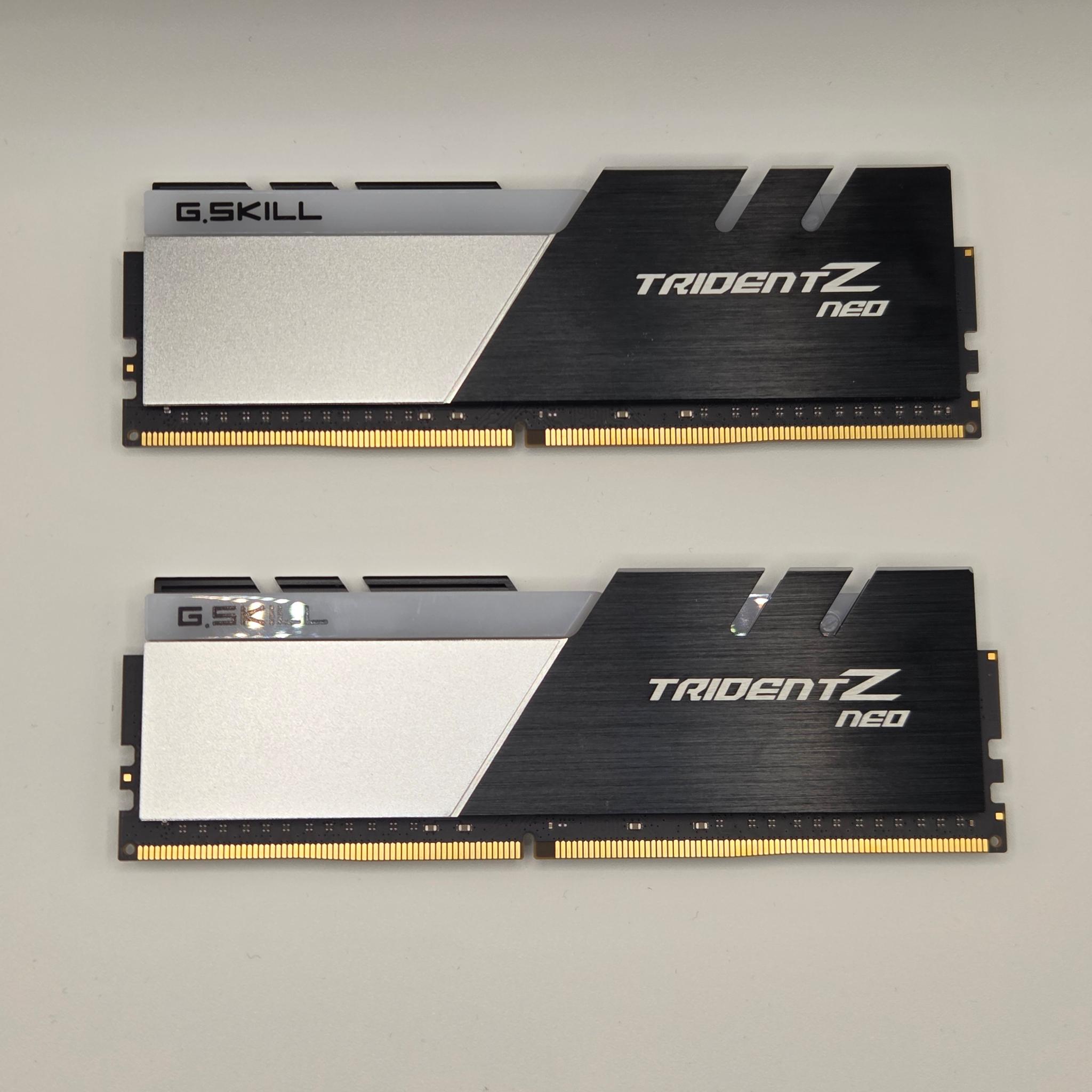 G.Skill TridentZ CL18 DDR4-3600 64gb (32GBx2)