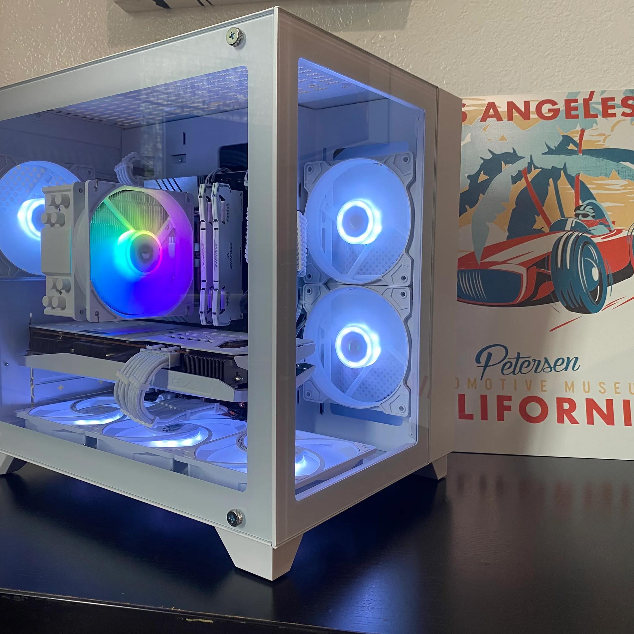 🧊🧊White 12600k + 6700 XT Gaming PC