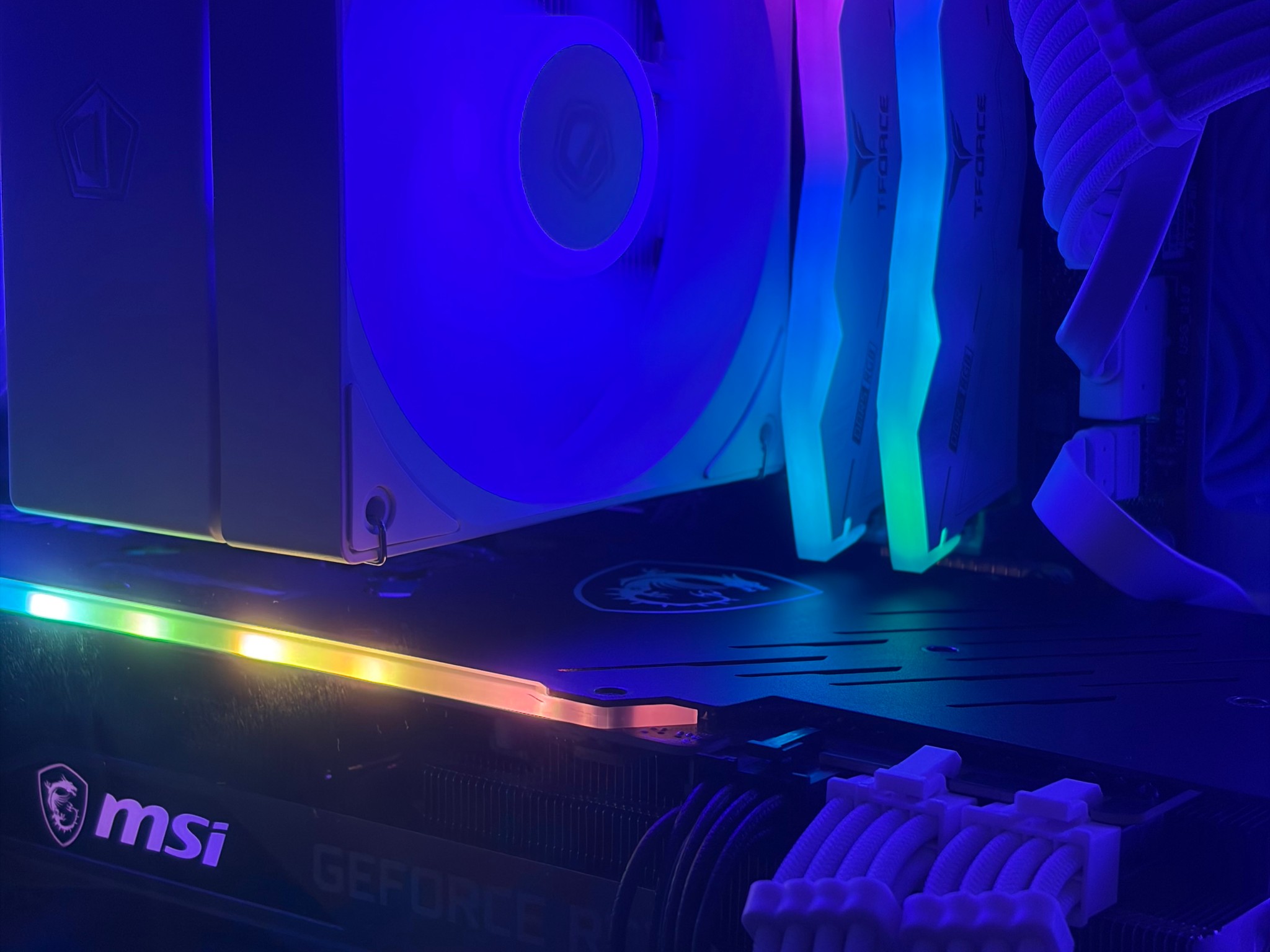 🤍 White Frost | RTX 3080 12GB Gaming PC | Core Ultra 5 250KF Plus