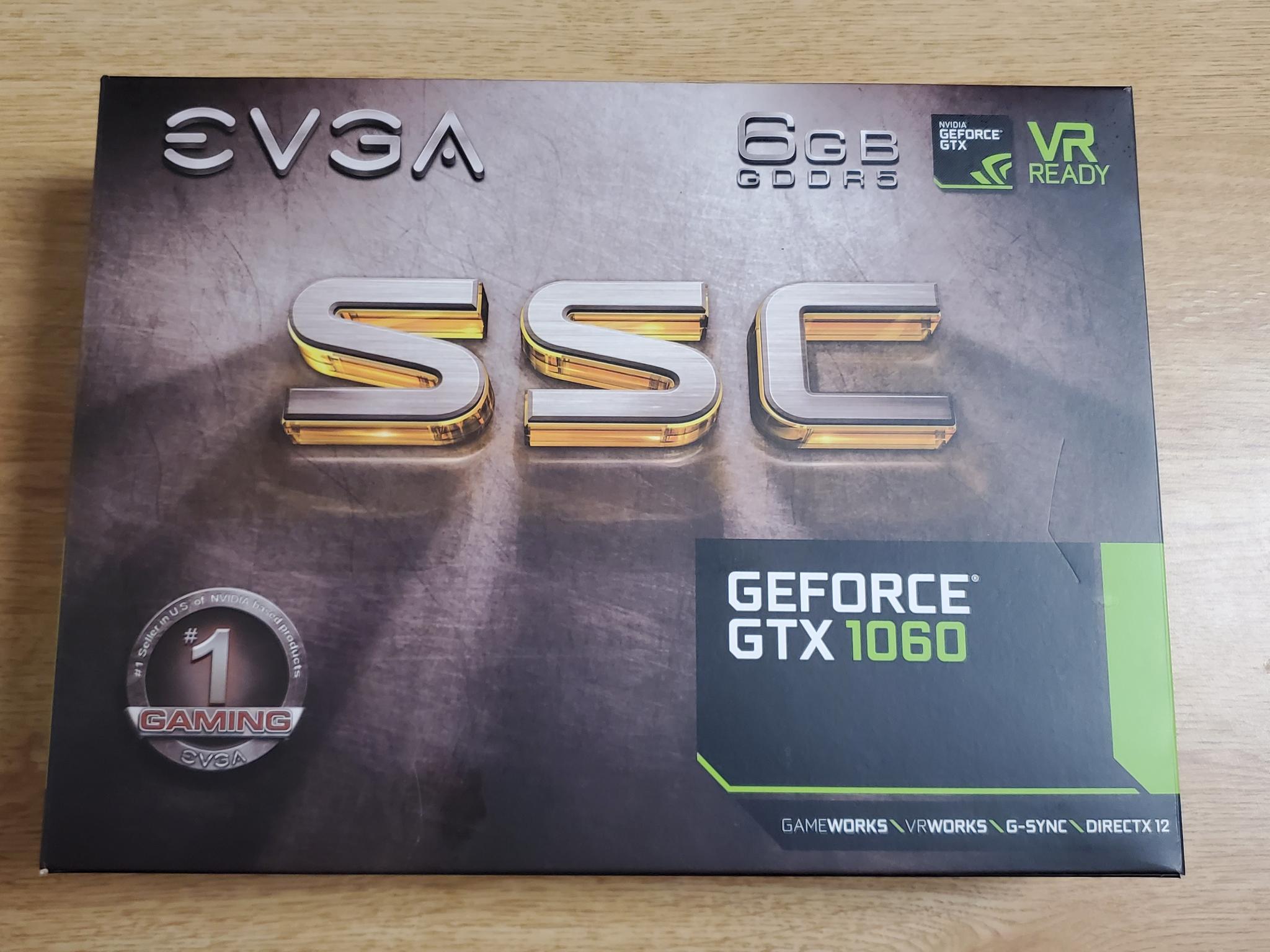 EVGA GeForce GTX 1060 6GB SSC GAMING
