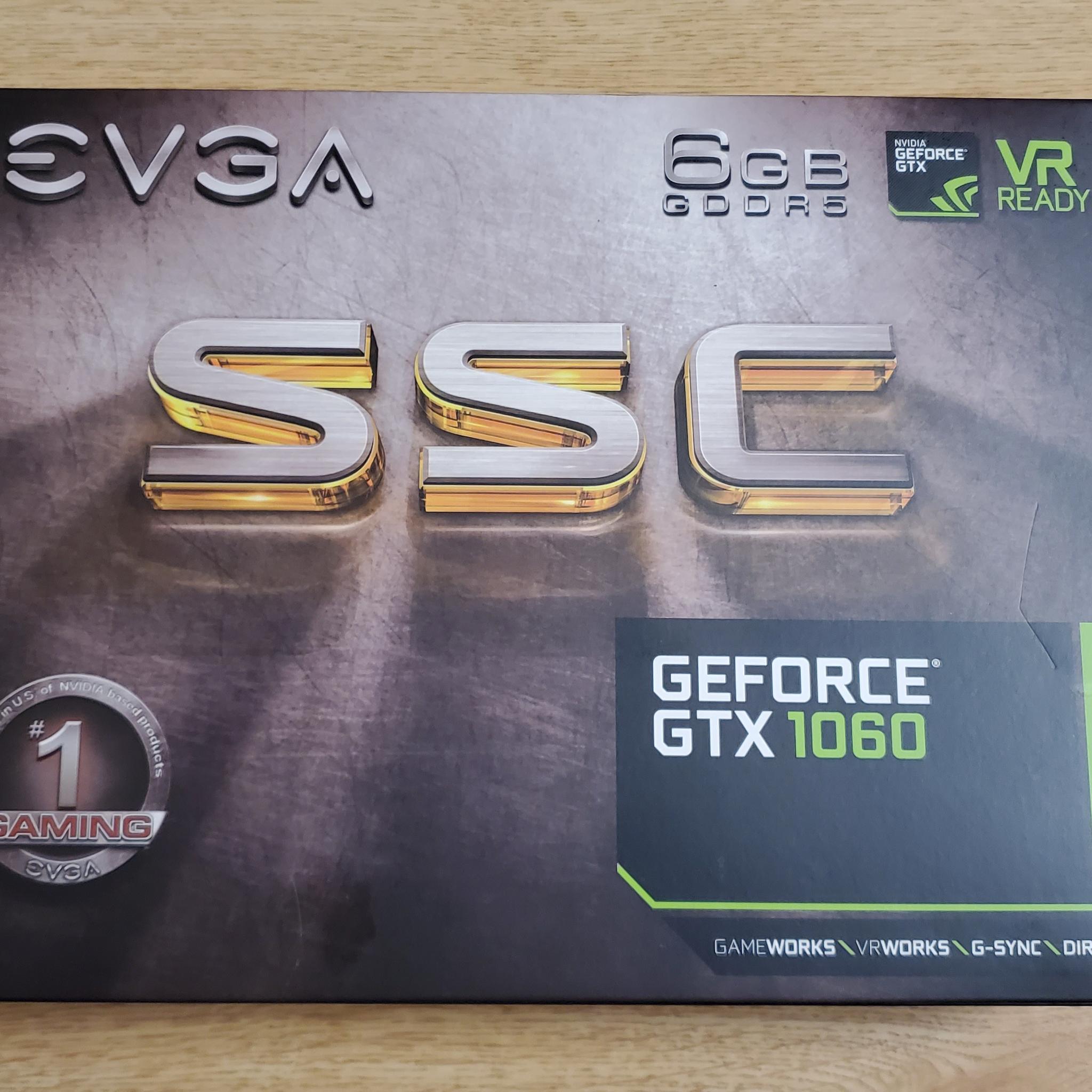 EVGA GeForce GTX 1060 6GB SSC GAMING
