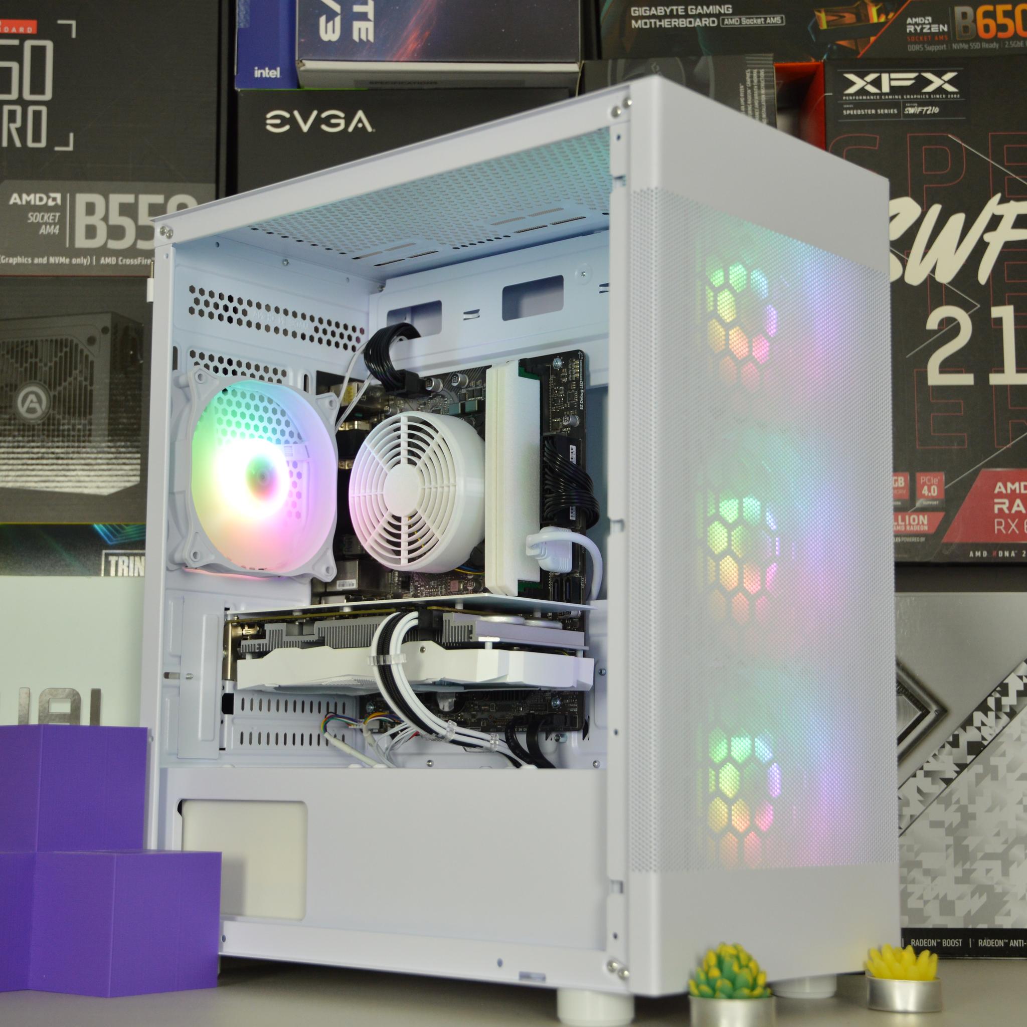🧊🧊| RTX 2060 SUPER 6GB | INTEL i5-9500 | 16GB DDR4 RAM | 256 GB SSD + 1 TB HDD | Ice Box |