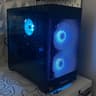 High End All Black Gaming Pc (5800x3D RX 7600 16GB RAM WIFI)