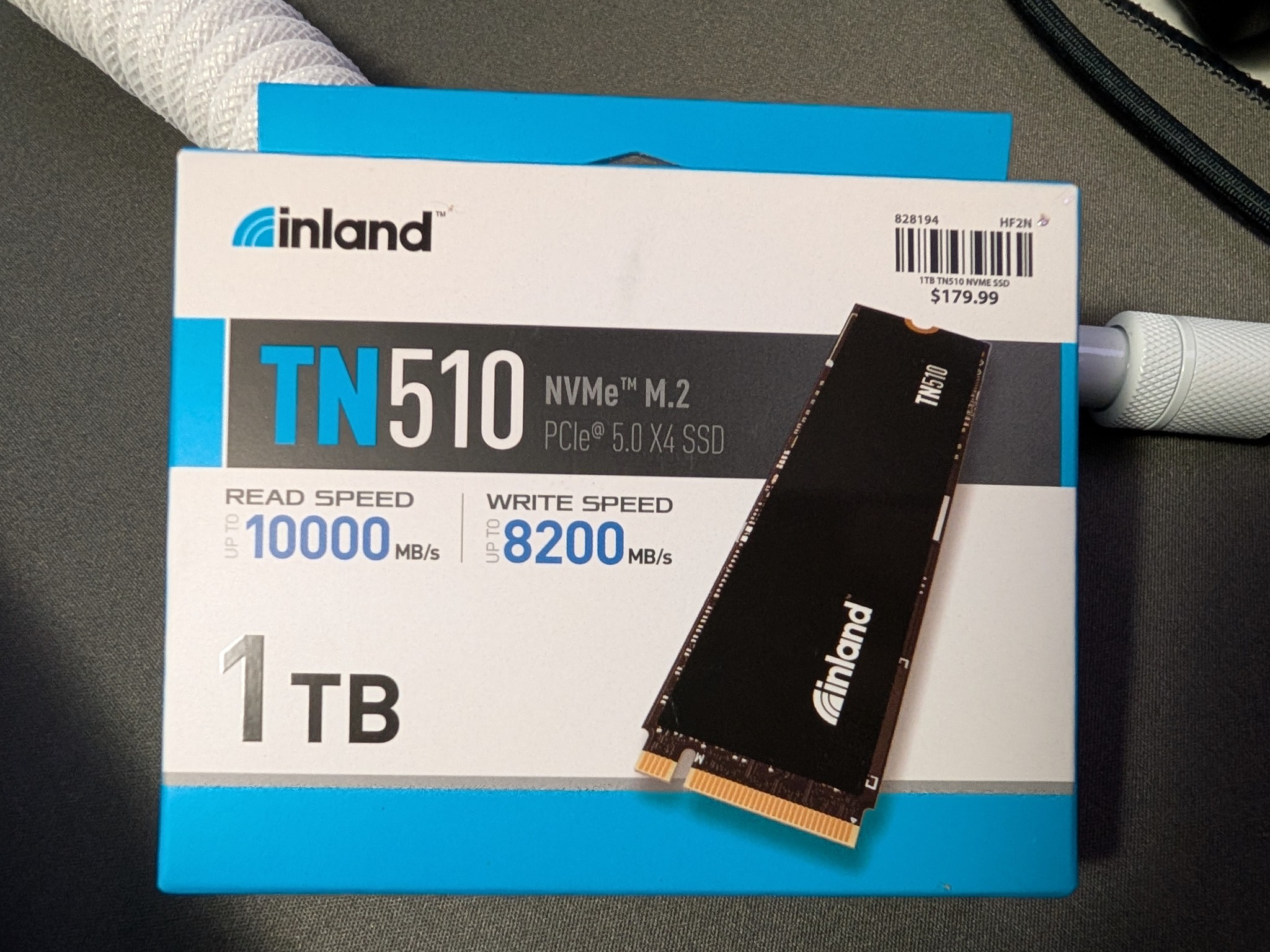 Inland TN510 1TB Gen 5 NVMe M.2 SSD *BRAND NEW SEALED*