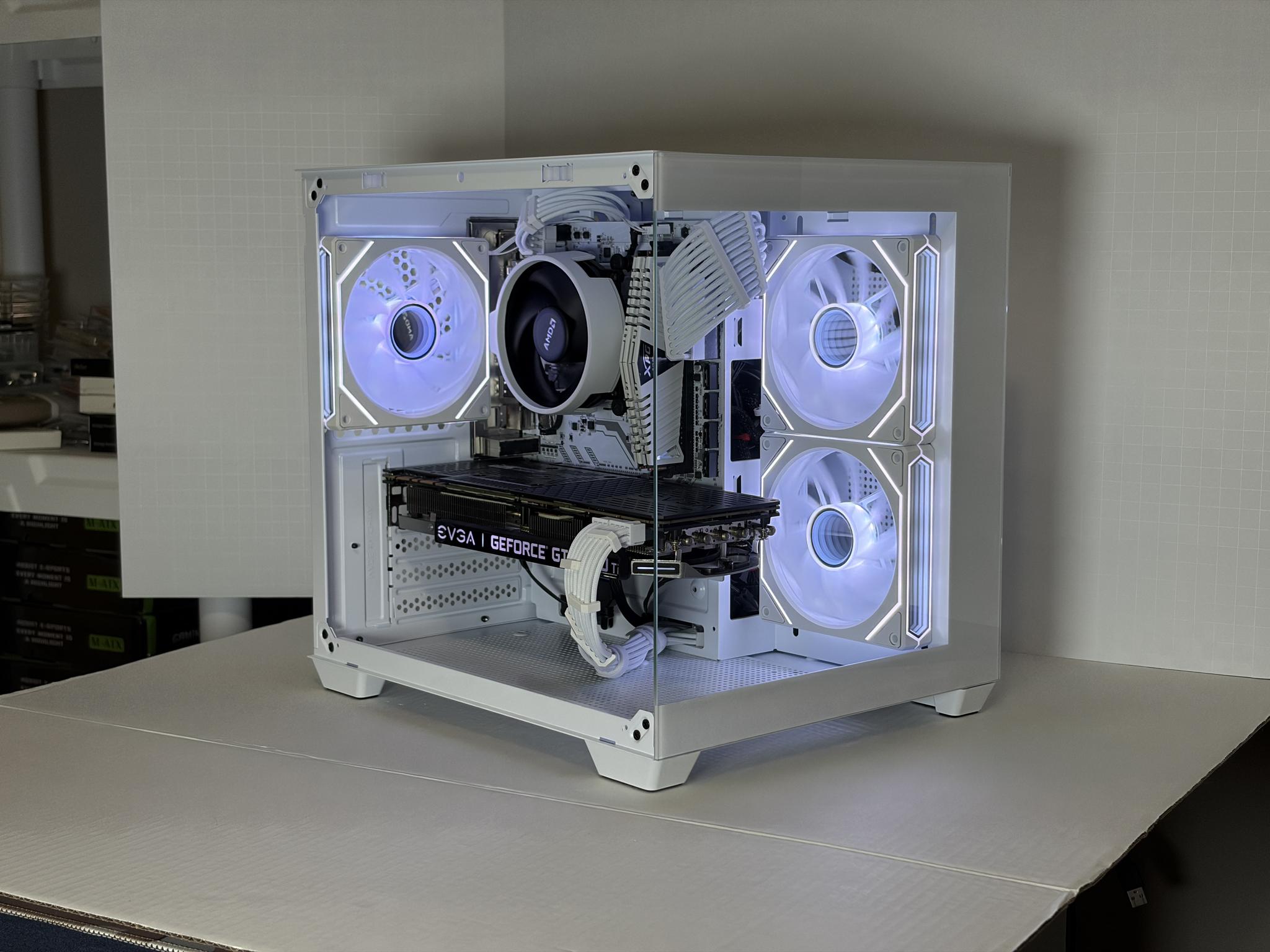 🔥 GTX 1080 Ti + Ryzen 5 5500 – White Gaming PC – 1080p Ultra / 1440p Ready | 1TB NVMe | 16GB RAM