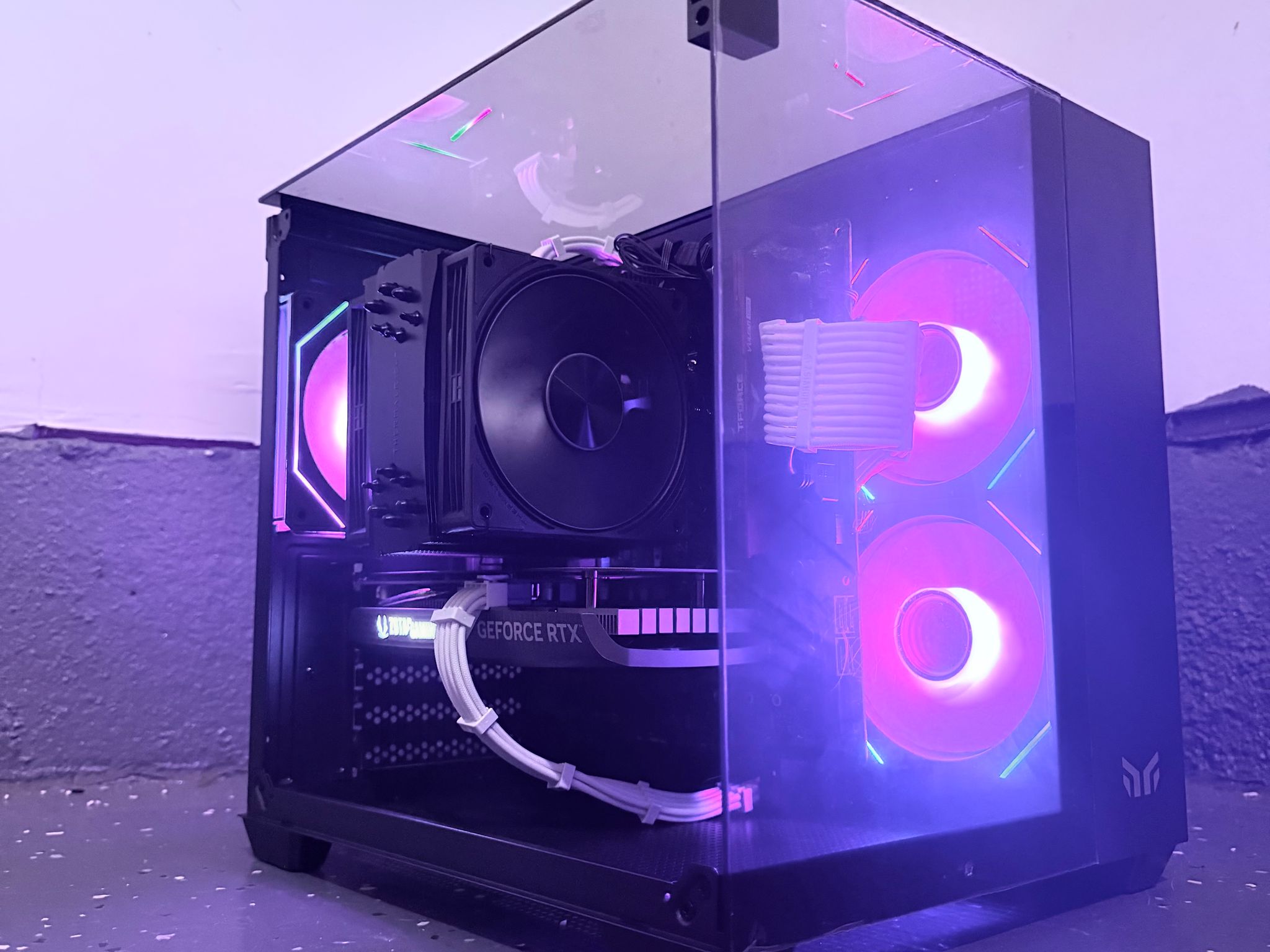 ⚫️"Obsidian Frost"❄️ | 1440p Gaming | RTX 4060 | i5 14400F | 16GB DDR5 | 1TB SSD | Free Shipping