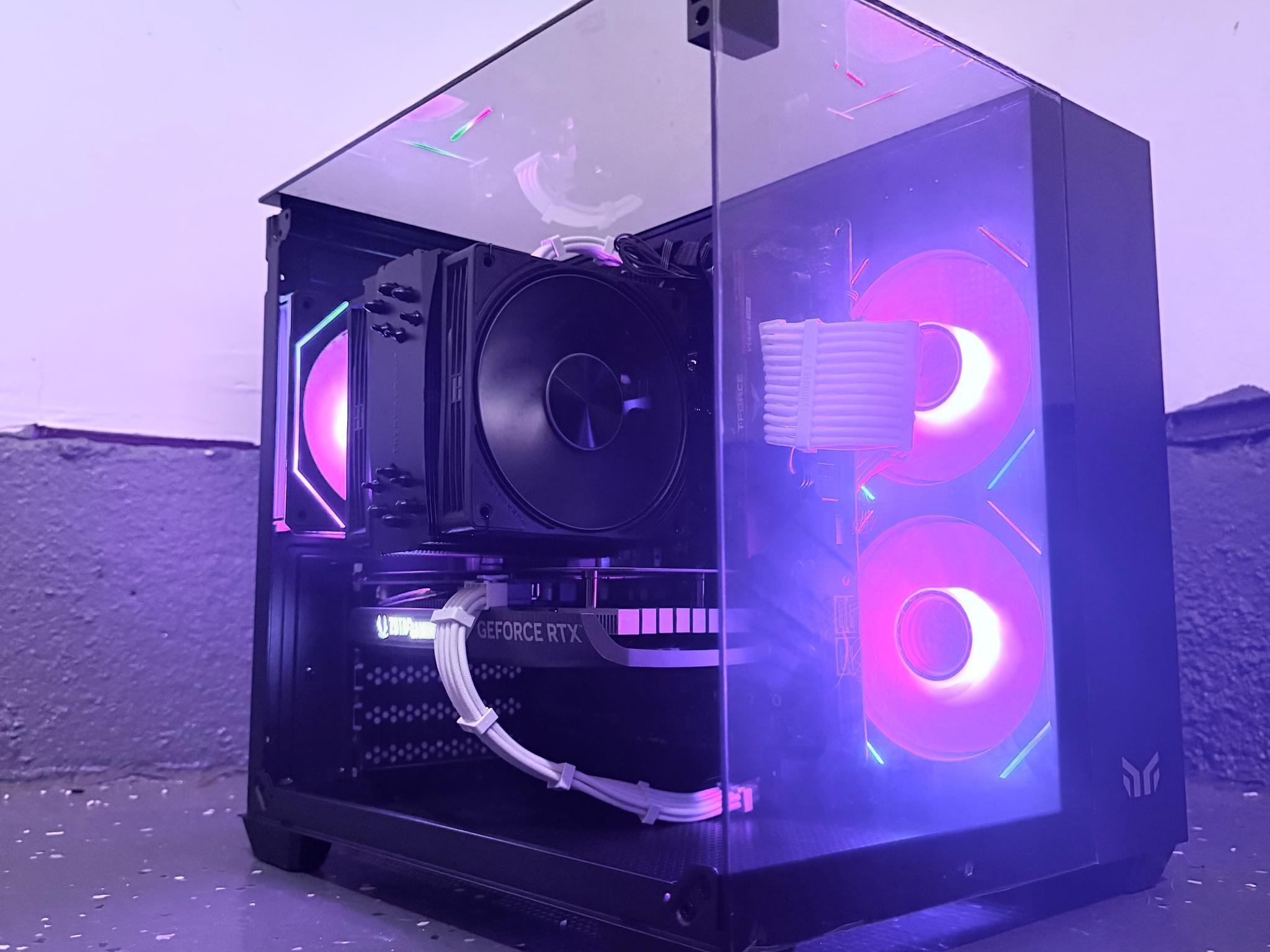 ⚫️"Obsidian Frost"❄️ | 1440p Gaming | RTX 4060 | i5 14400F | 16GB DDR5 | 1TB SSD | Free Shipping