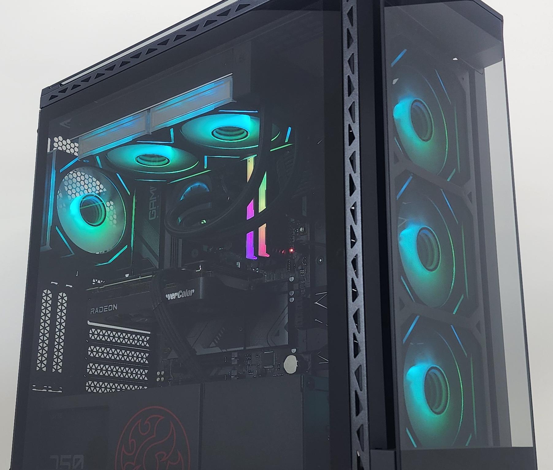 Gaming PC Ryzen 5 7600X3D 32GB RAM 1TB SSD 9060 XT 16GB Windows 11 Computer