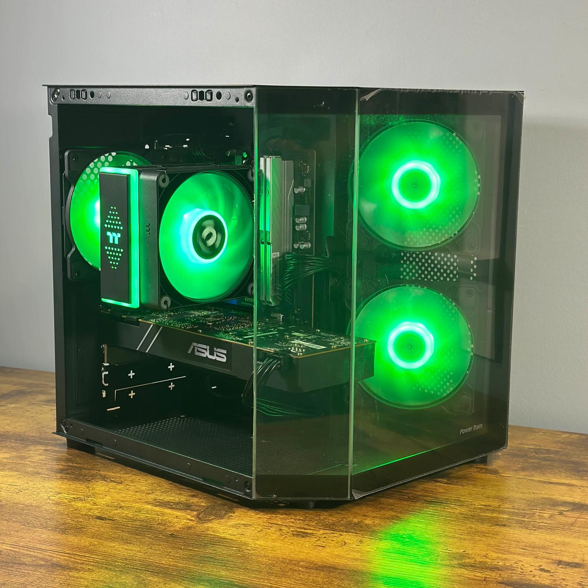 Ryzen 5 3500X | GTX 1070 8GB | 16GB RAM | 512GB SSD | WIFI & BT |Compact RGB Gaming PC