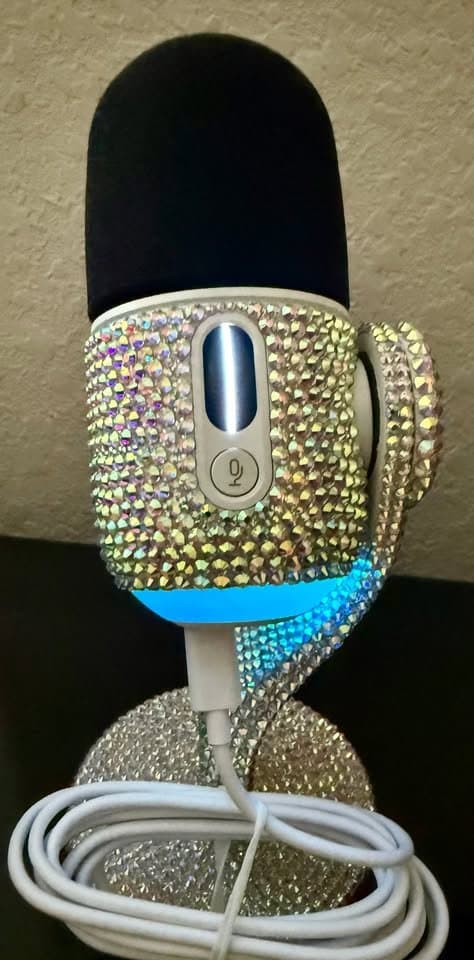 Custom Logitech YETI GX Dynamic RGB Gaming Microphone