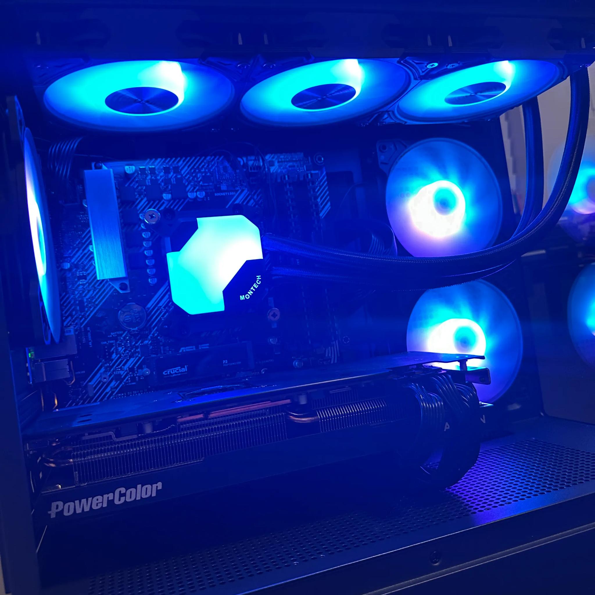 Ryzen 9 RX 7800XT Gaming PC