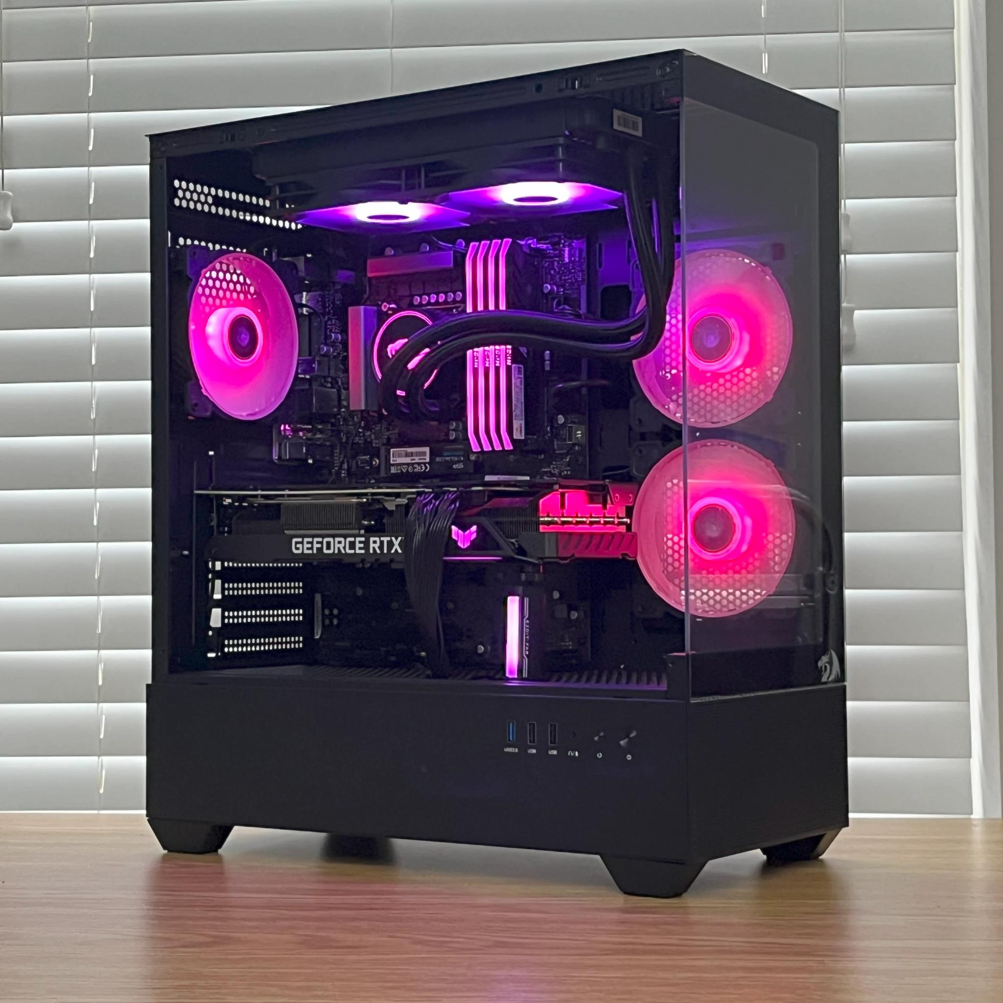 🖤❤️  i7-11700KF | RTX 3080 | 32GB DDR4 | 1TB SSD | Gaming PC ❤️🖤