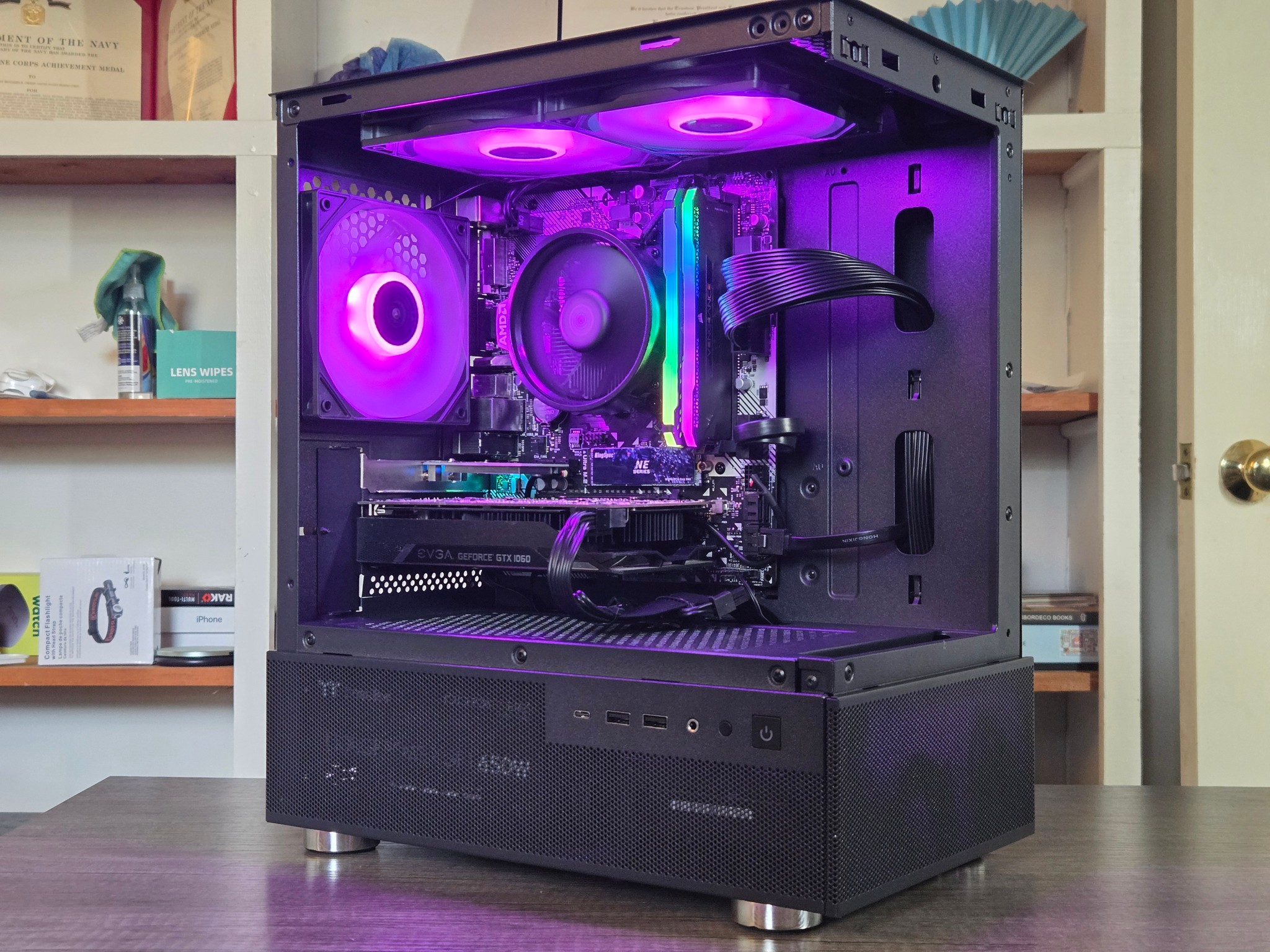 Budget 1080P Crusher | GTX 1060 6GB | Ryzen 5 2600 | 16GB | 256GB + 500GB | Wi-Fi + BT | ARGB