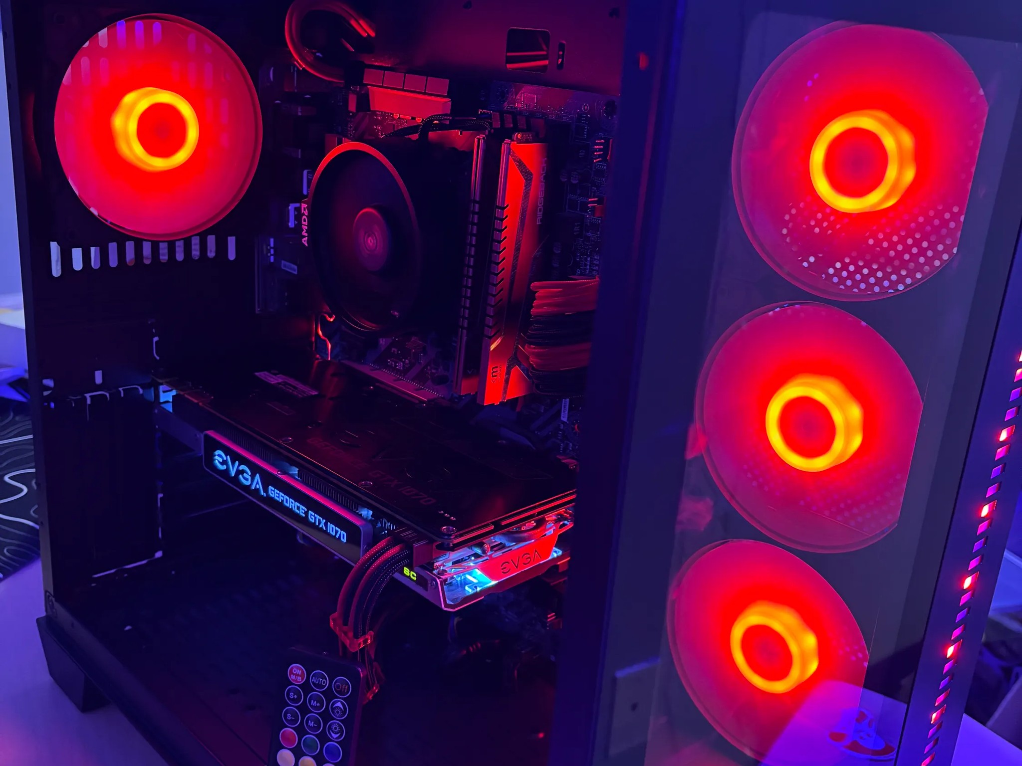 🖤❤️ Red Demon | GTX 1070 | Ryzen 5 3600 | 32GB DDR4 | WI-FI | ❤️🖤