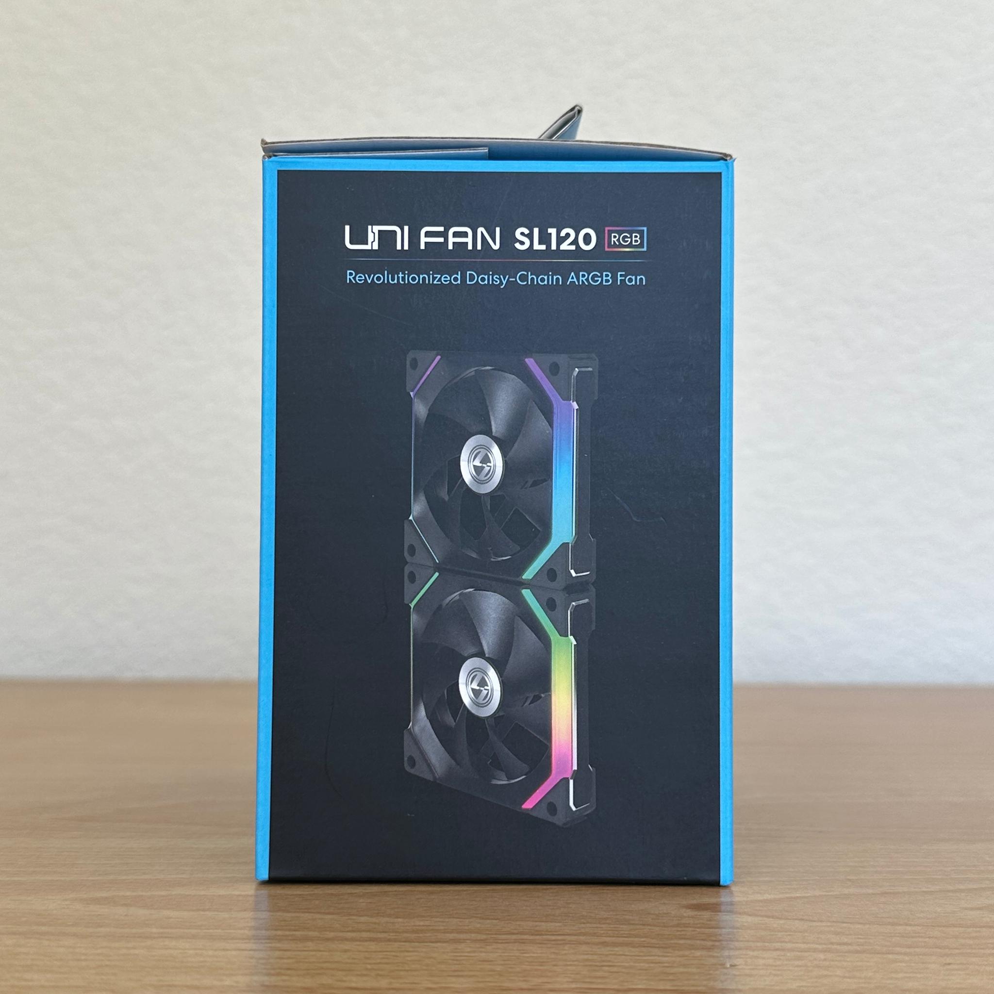 Lian Li UNI Fan SL120 3 Pack with hub